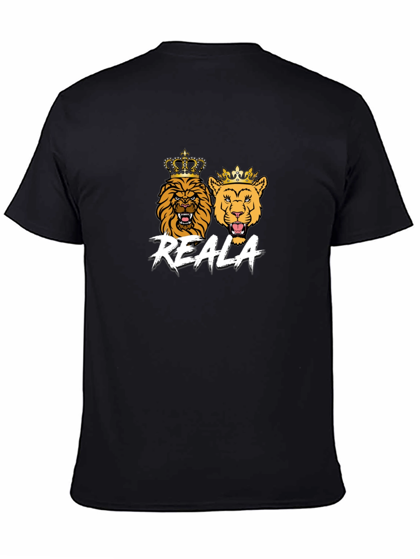 Reala Lion and Lioness Graphic T-Shirt