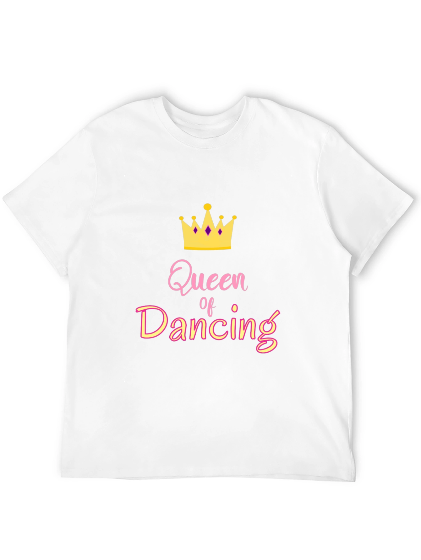 Queen of Dancing Graphic T-Shirt - Black