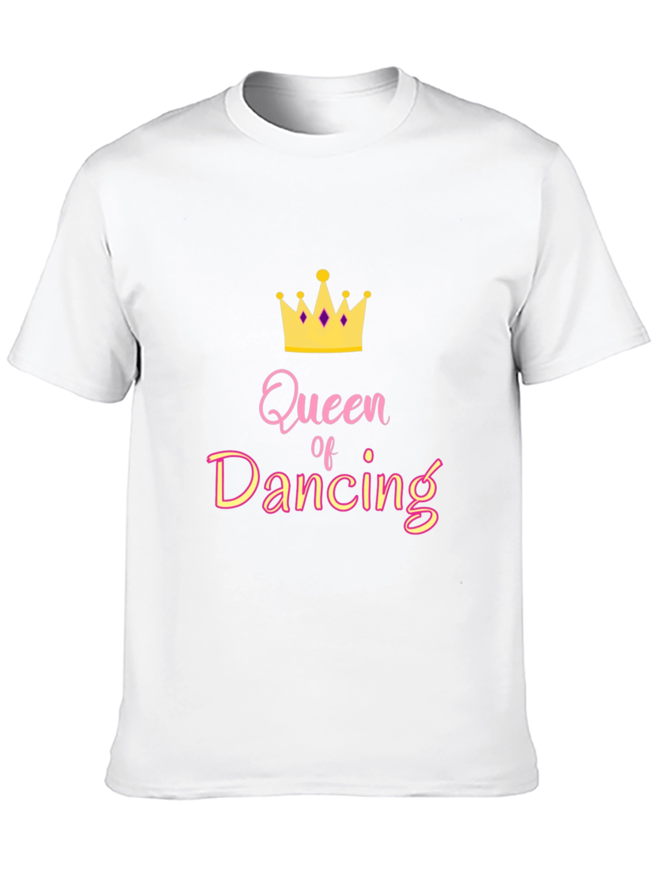Queen of Dancing Graphic T-Shirt - Black