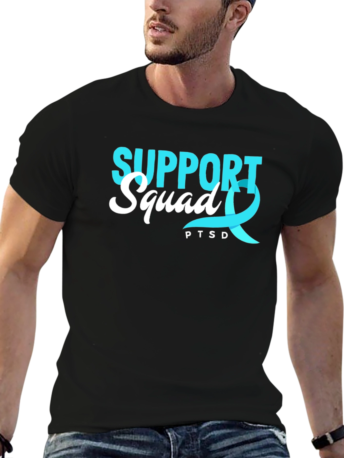 Support Squad PTSD Awareness T-Shirt