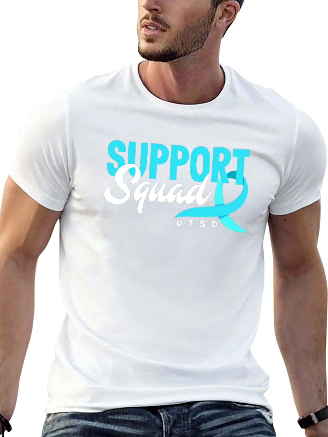 Support Squad PTSD Awareness T-Shirt