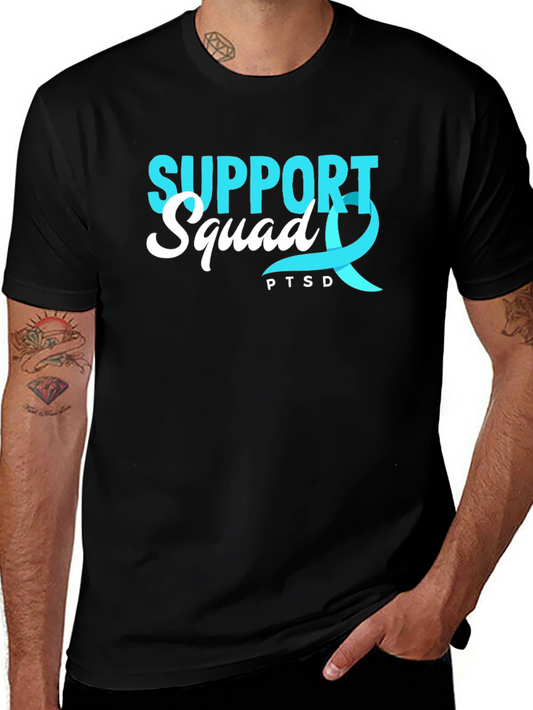 Support Squad PTSD Awareness T-Shirt