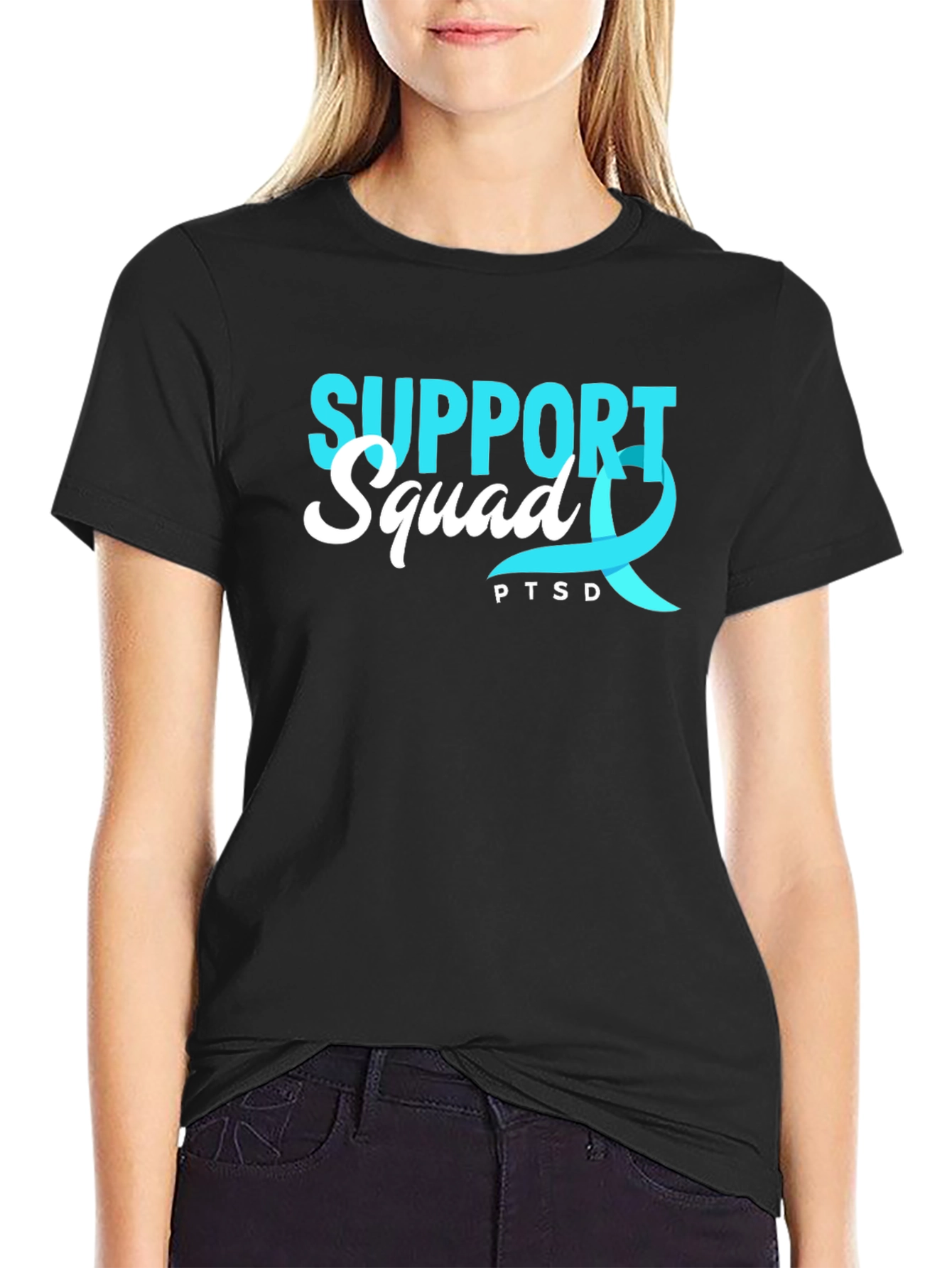 Support Squad PTSD Awareness T-Shirt