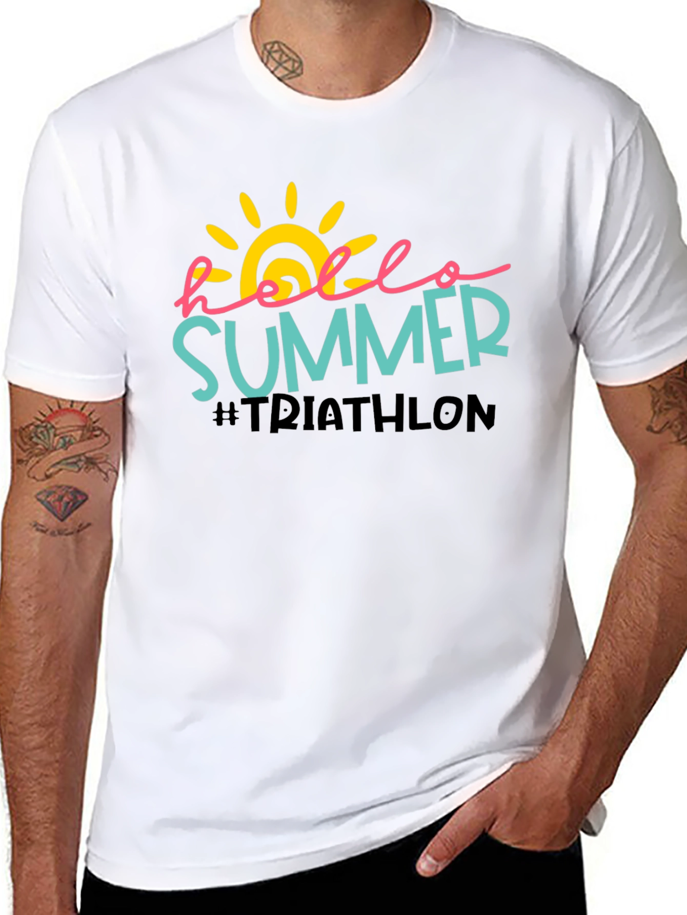 Hello Summer Triathlon T-Shirt