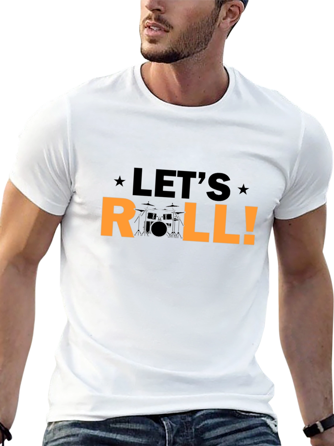 Lets Roll Drum Set T-Shirt