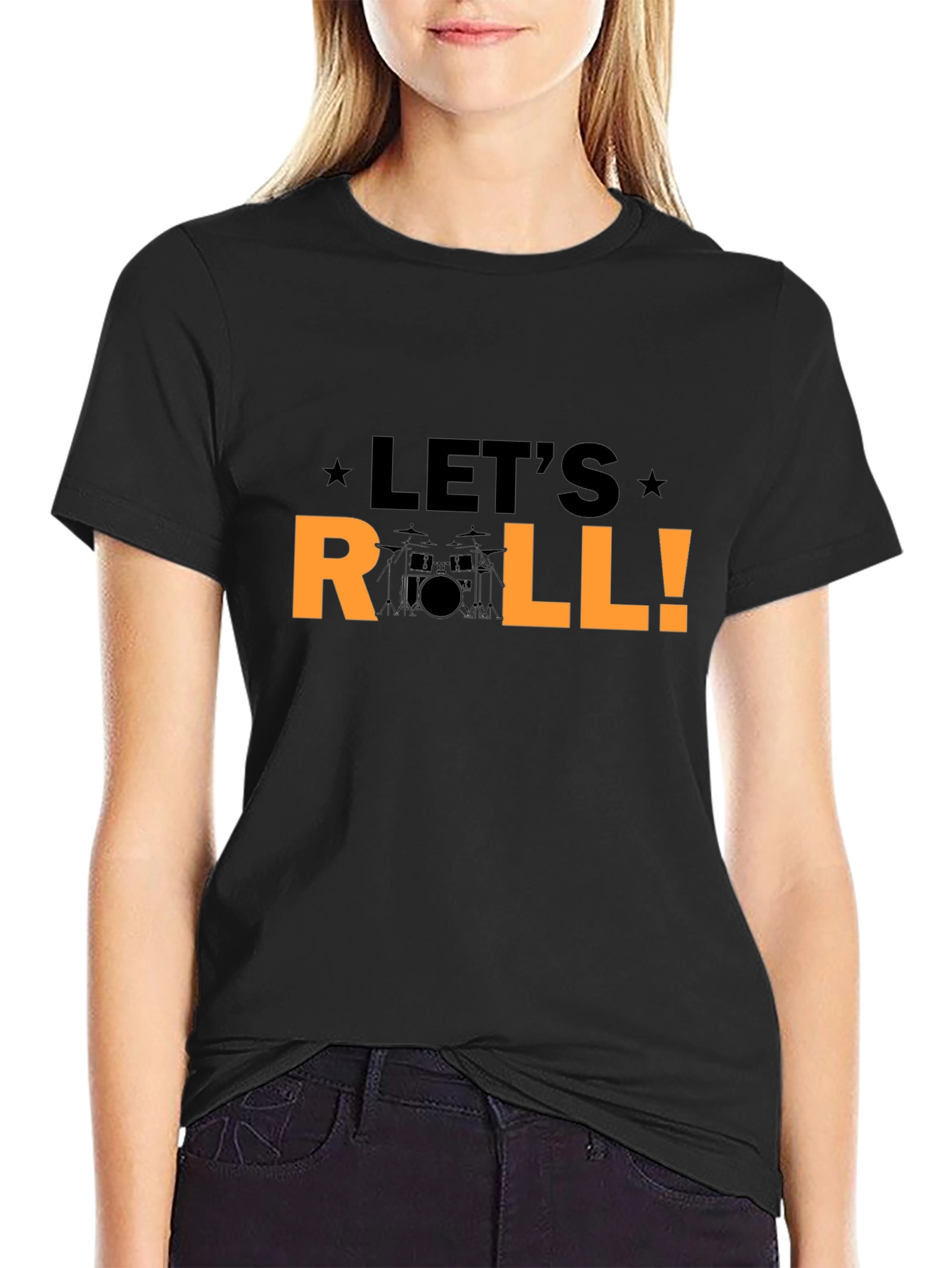 Lets Roll Drum Set T-Shirt