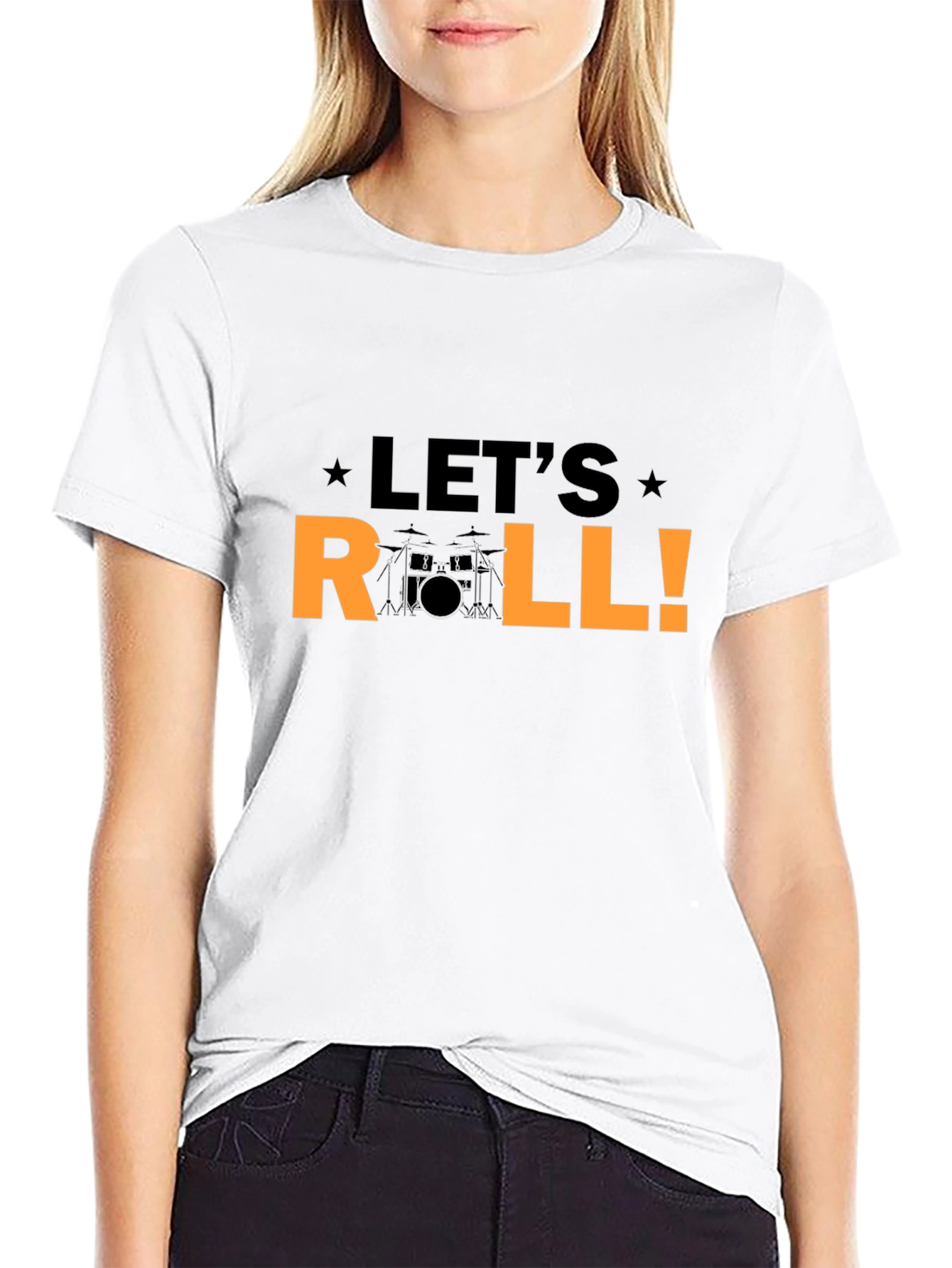 Lets Roll Drum Set T-Shirt