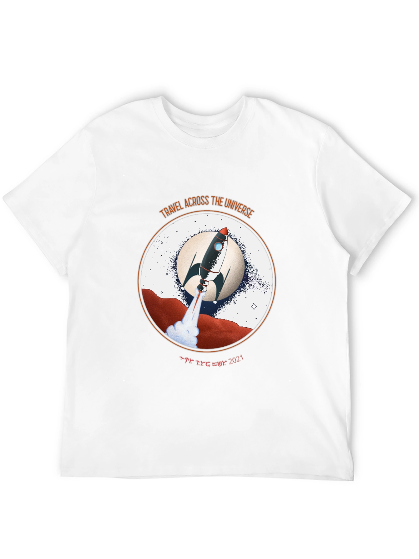 Travel Across The Universe Graphic T-Shirt
