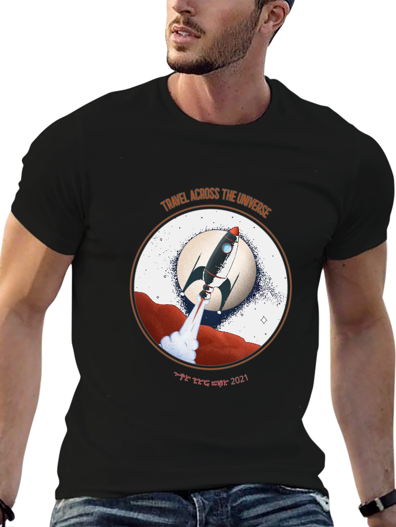 Travel Across The Universe Graphic T-Shirt