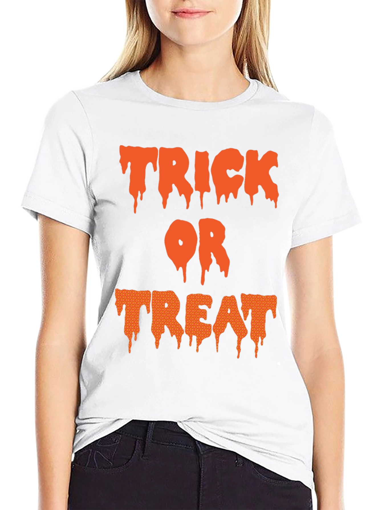 Halloween Trick or Treat Graphic Tee