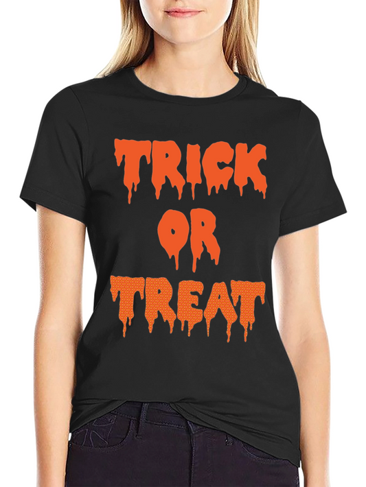 Halloween Trick or Treat Graphic Tee