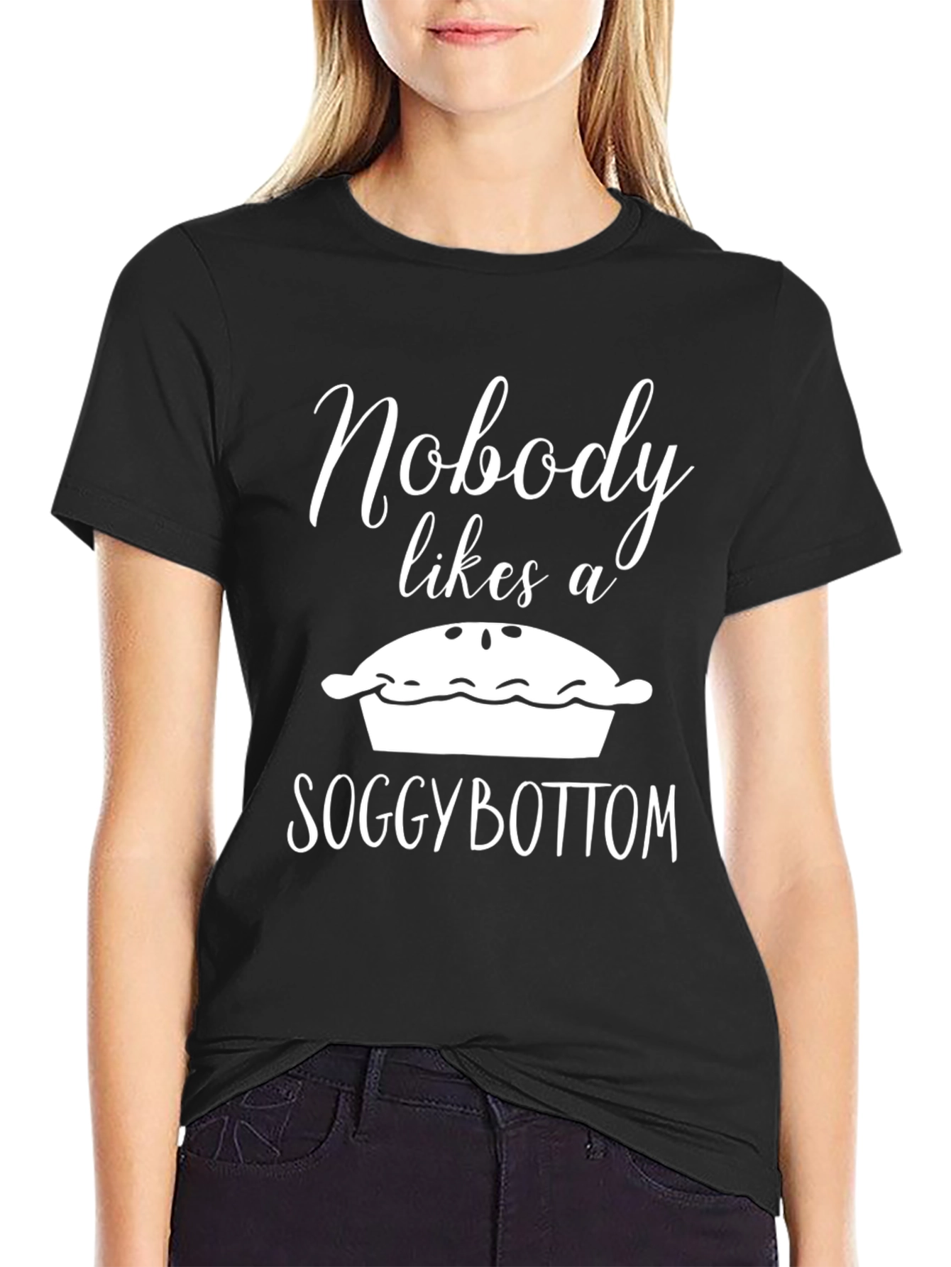 Soggy Bottom T-Shirt - Funny Pie Tee