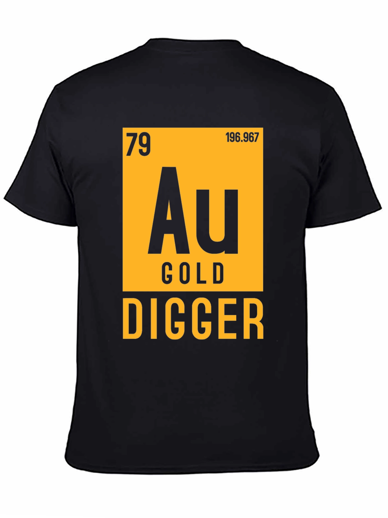 Gold Digger T-Shirt - Periodic Table Inspired Novelty Tee