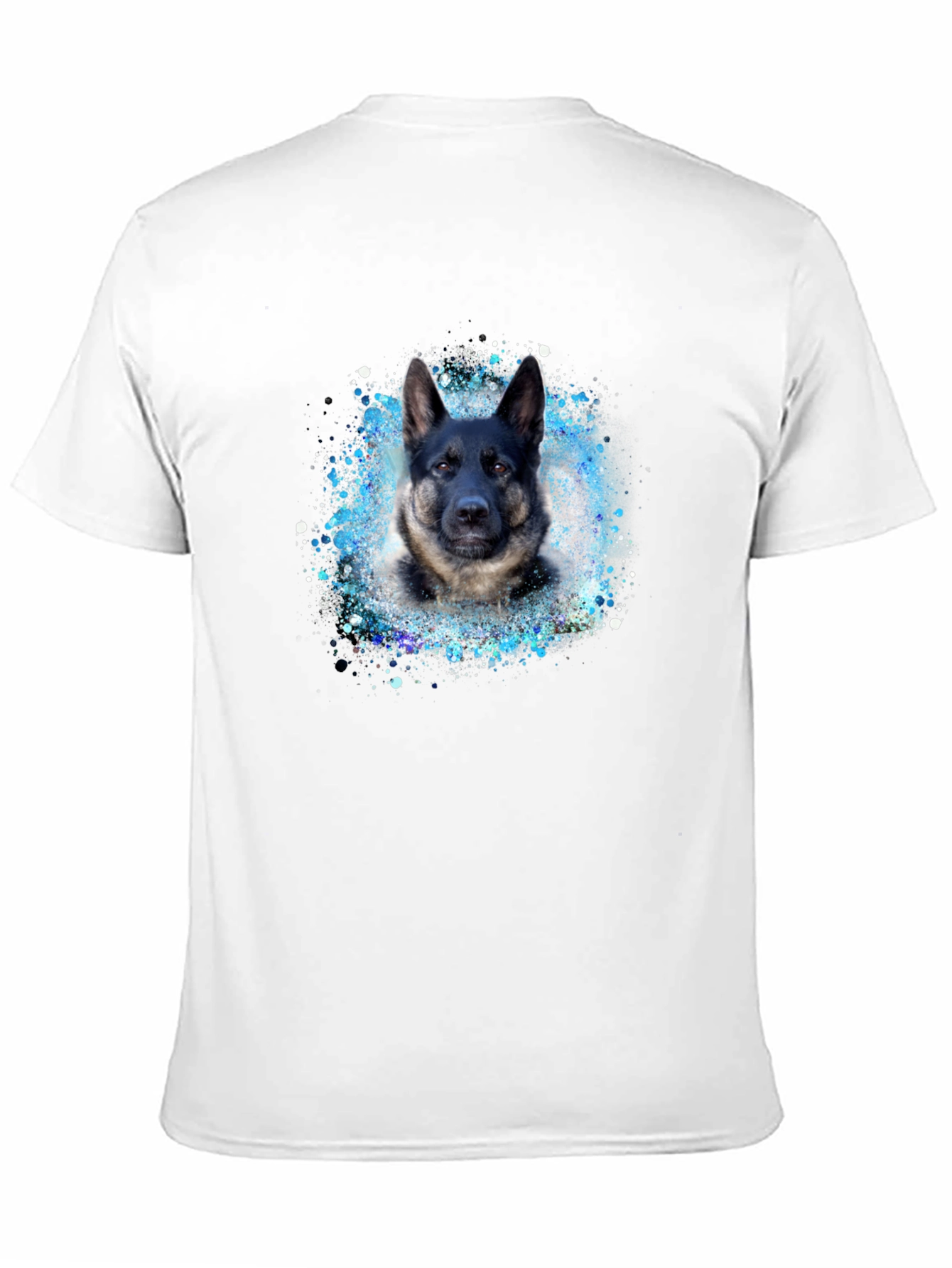 German Shepherd Watercolor T-Shirt