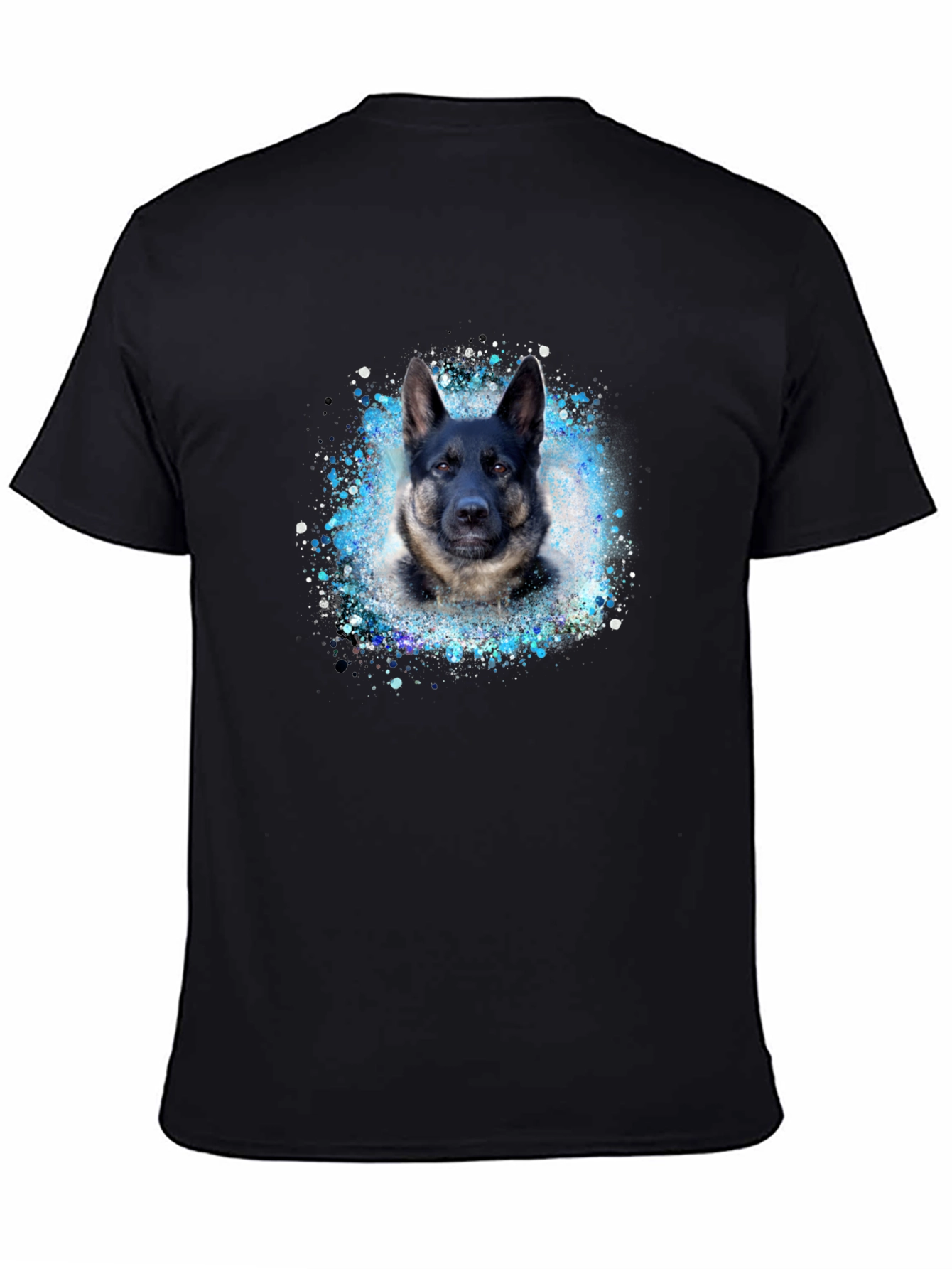 German Shepherd Watercolor T-Shirt