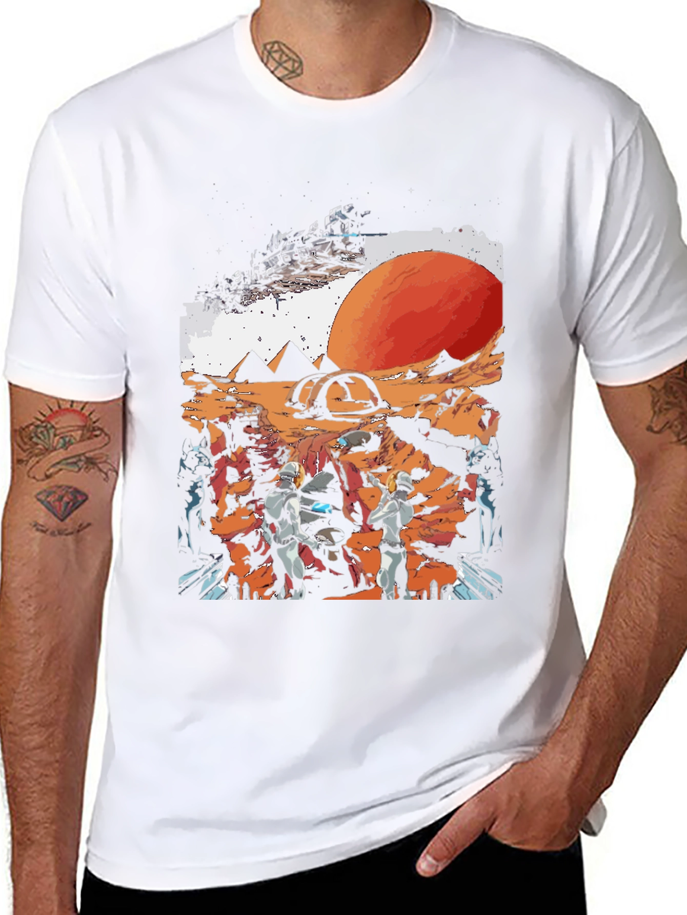Mars Explorers Graphic T-Shirt