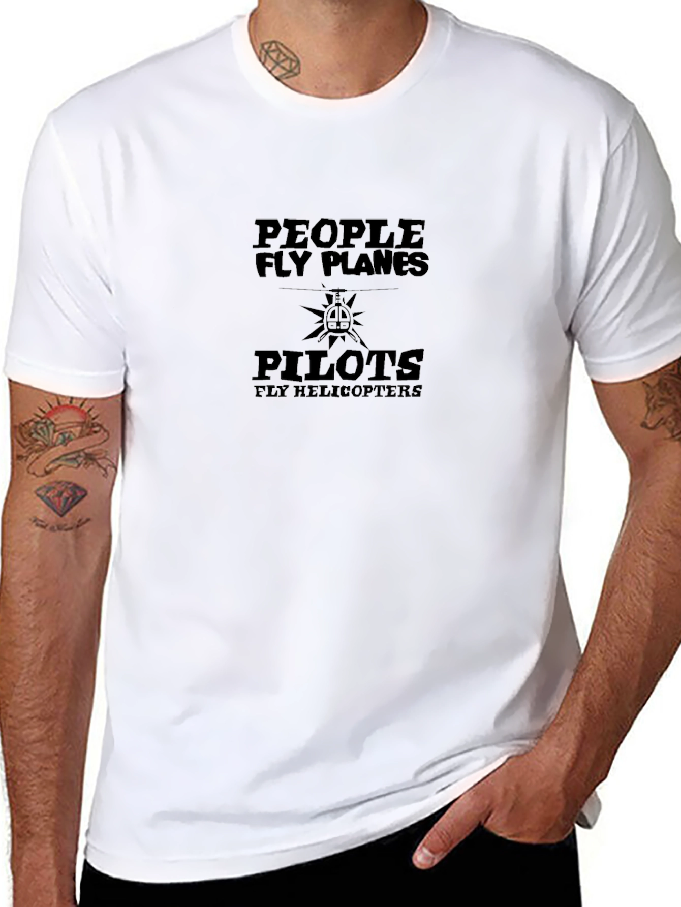 Pilots Fly Helicopters T-Shirt