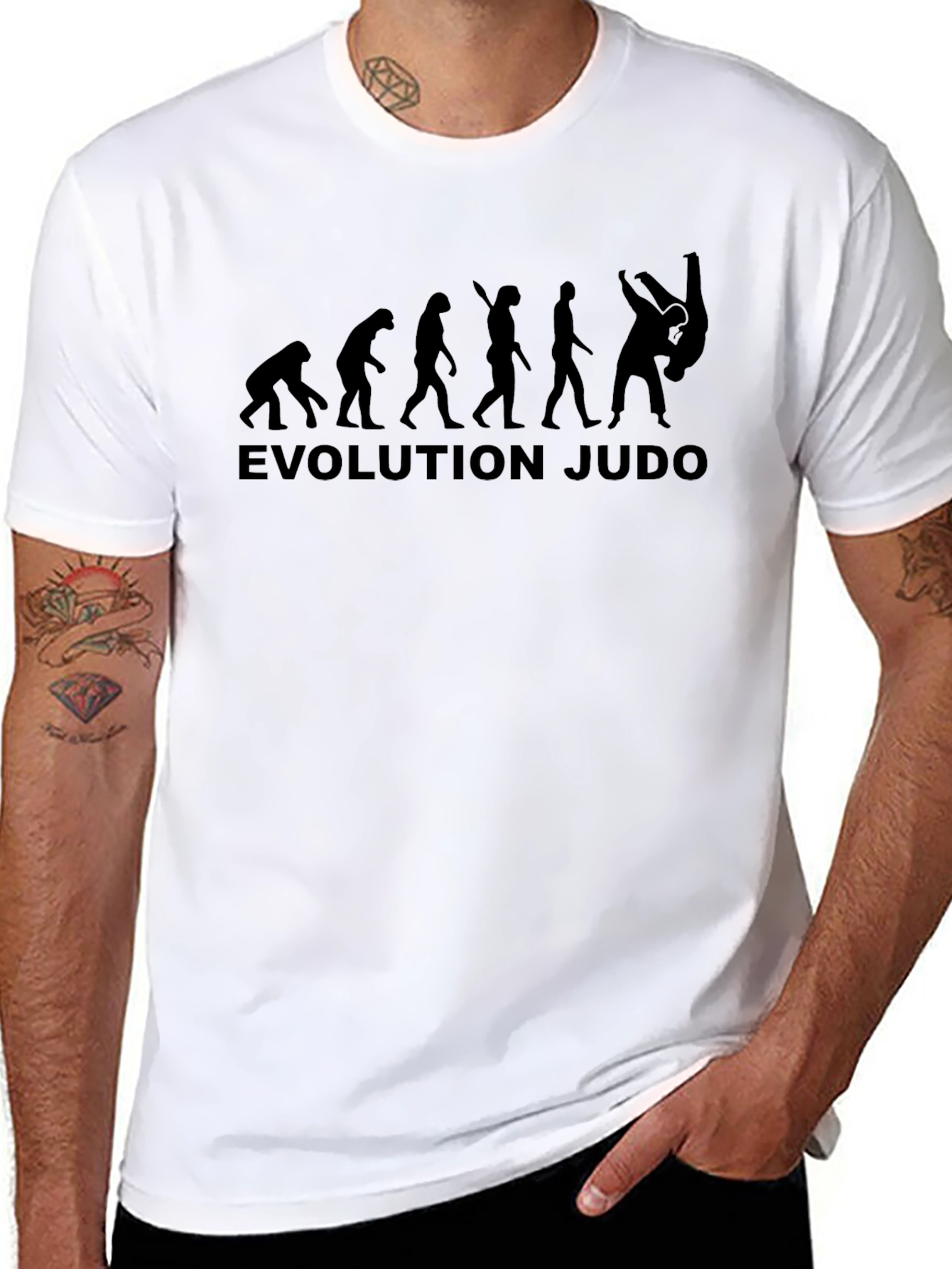 Evolution Judo Black Graphic Tee
