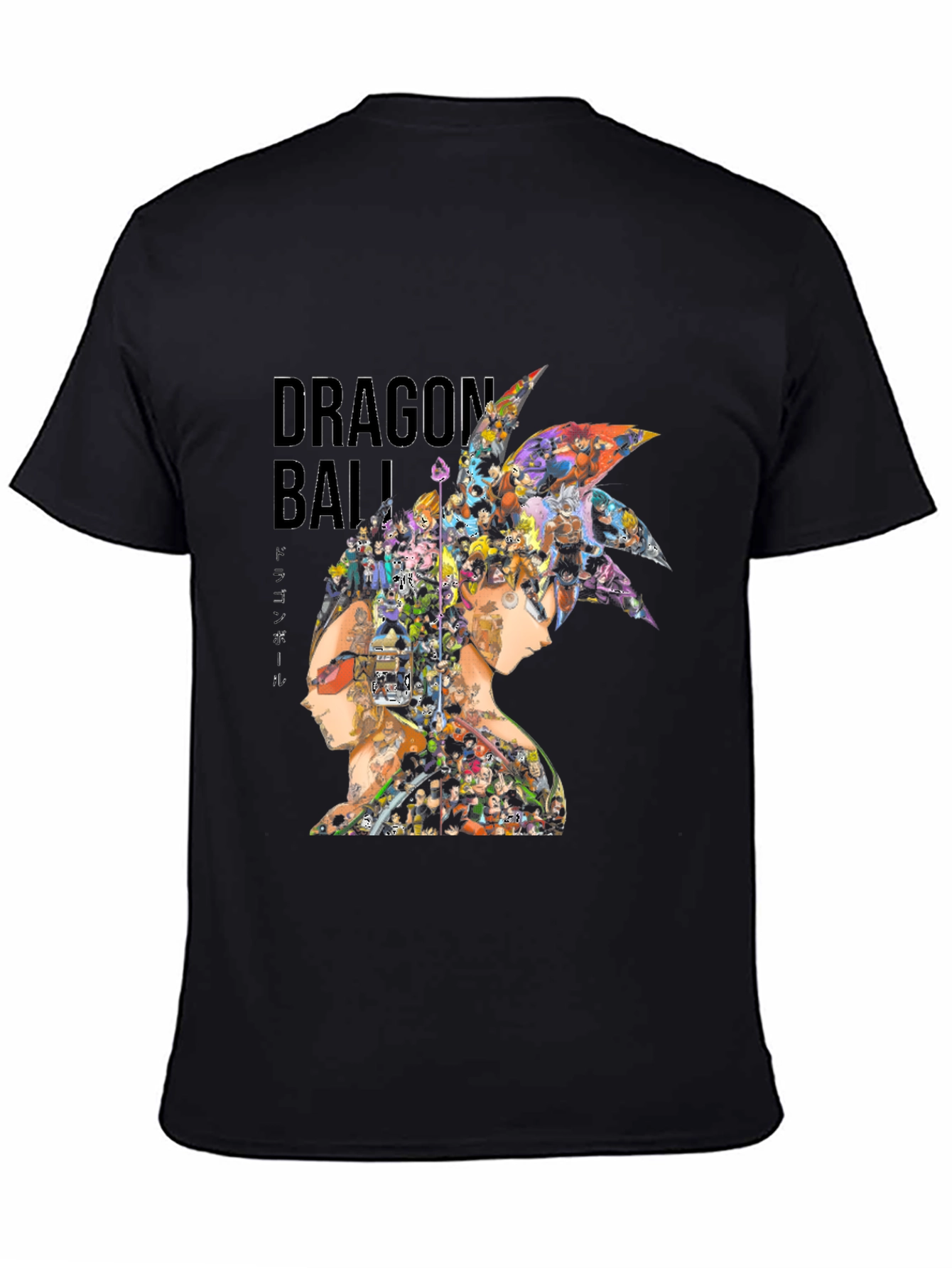 Dragon Ball Graphic Tee - Black Anime T-Shirt