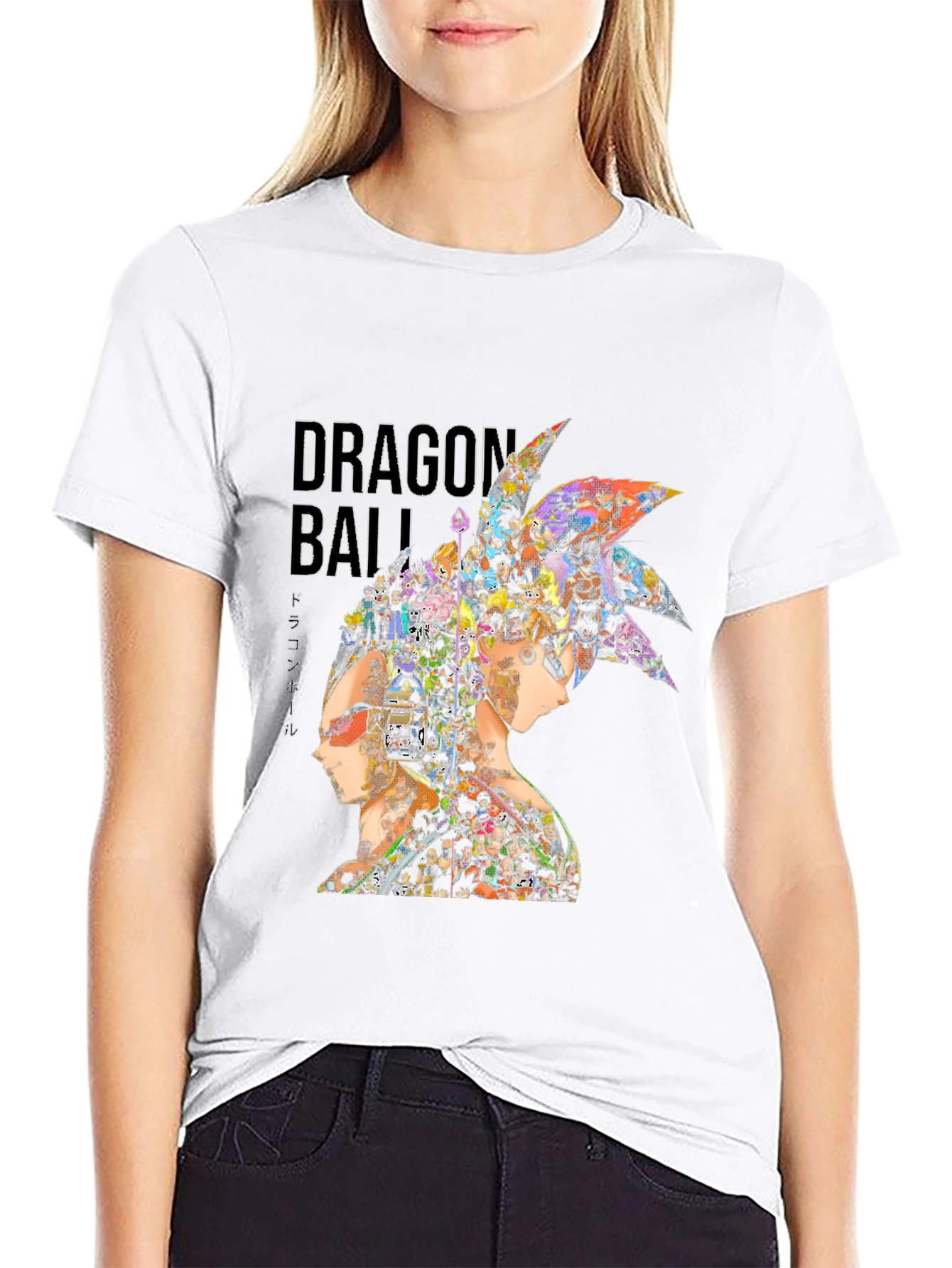 Dragon Ball Graphic Tee - Black Anime T-Shirt