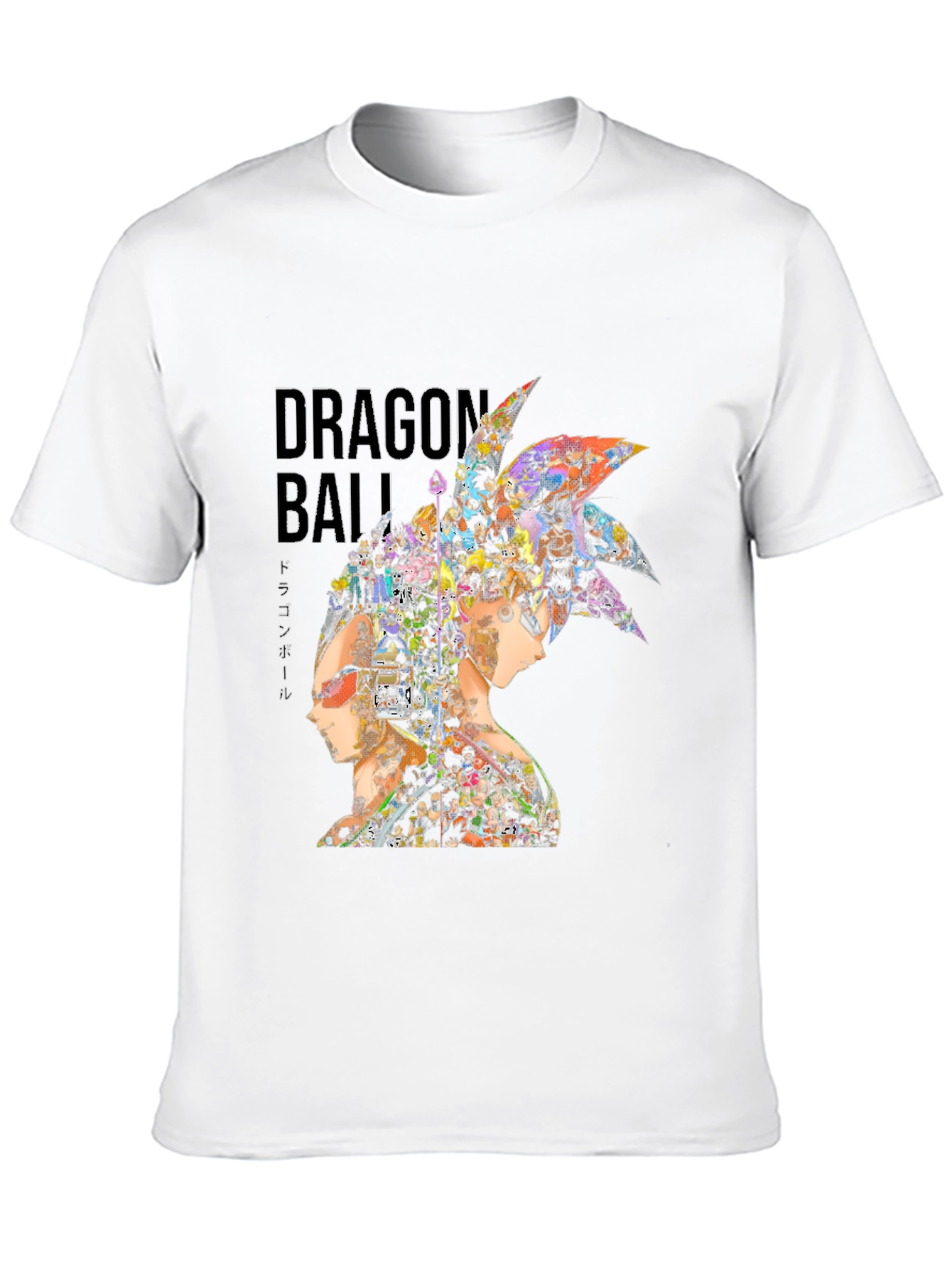 Dragon Ball Graphic Tee - Black Anime T-Shirt