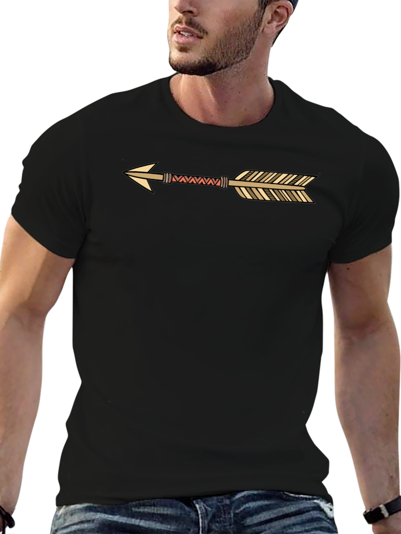 Arrow Graphic Tee - Stylish Casual Wear