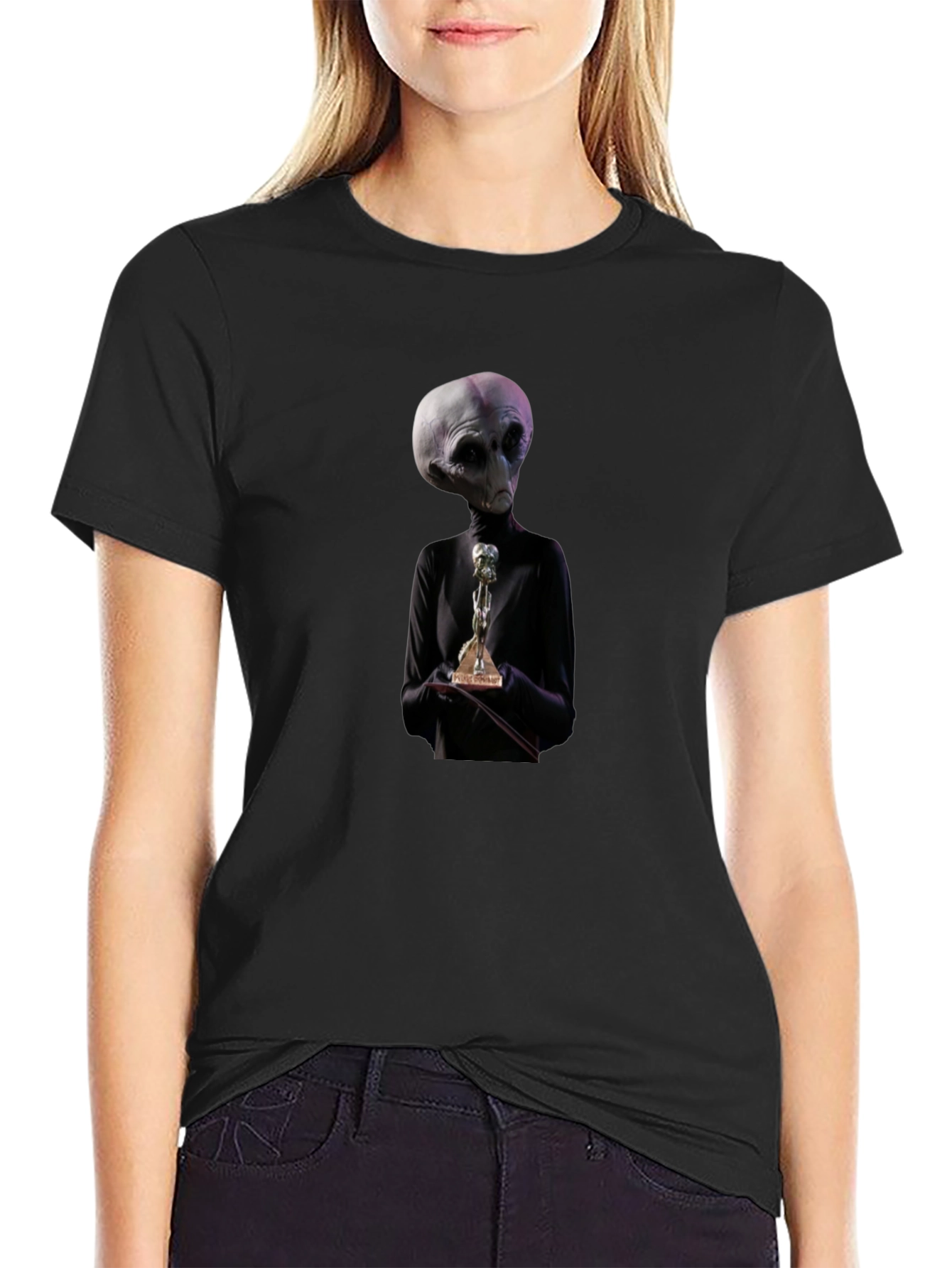 Alien Award T-Shirt - Black