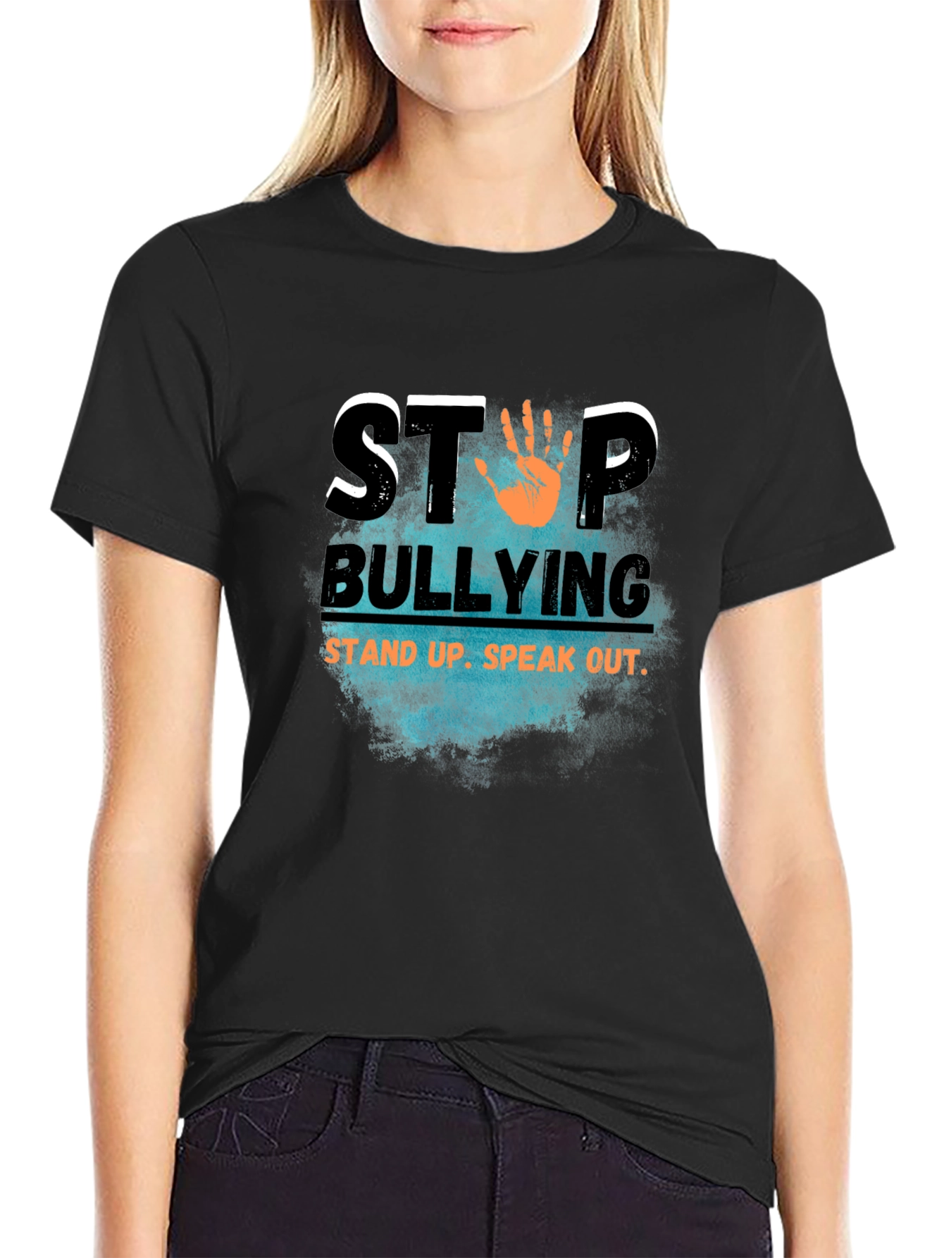 Stop Bullying T-Shirt - Stand Up Speak Out