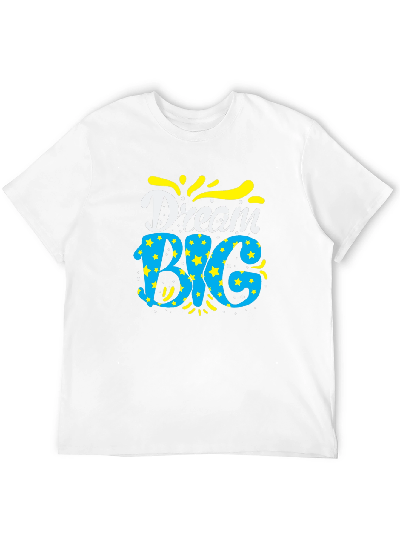 Dream Big Graphic Tee - Mens Black T-Shirt