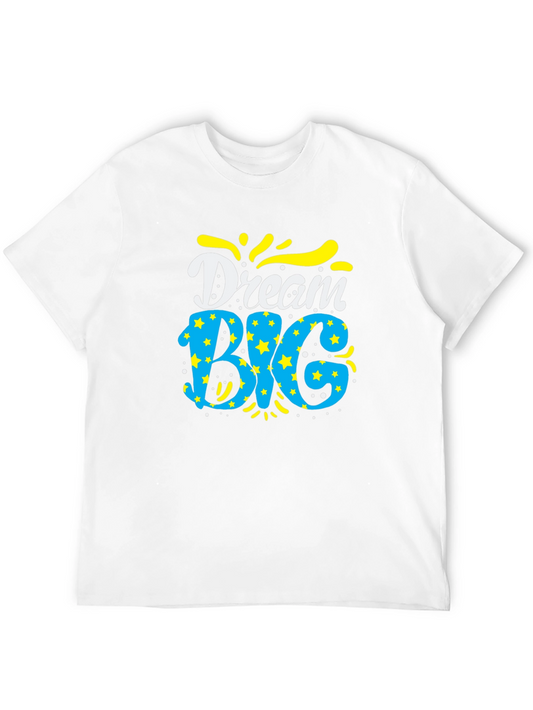 Dream Big Graphic Tee - Mens Black T-Shirt