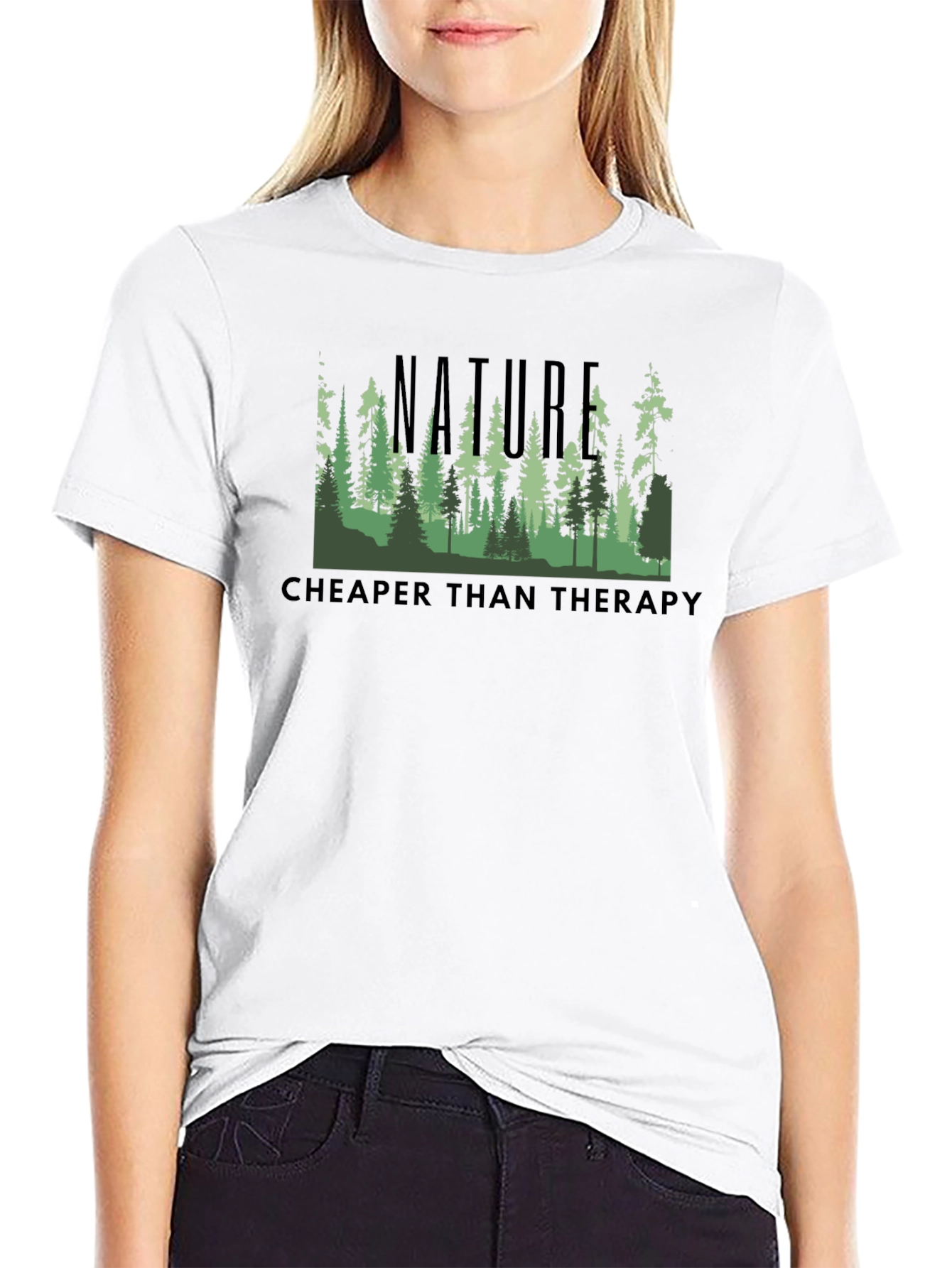 Nature Cheaper Than Therapy T-Shirt