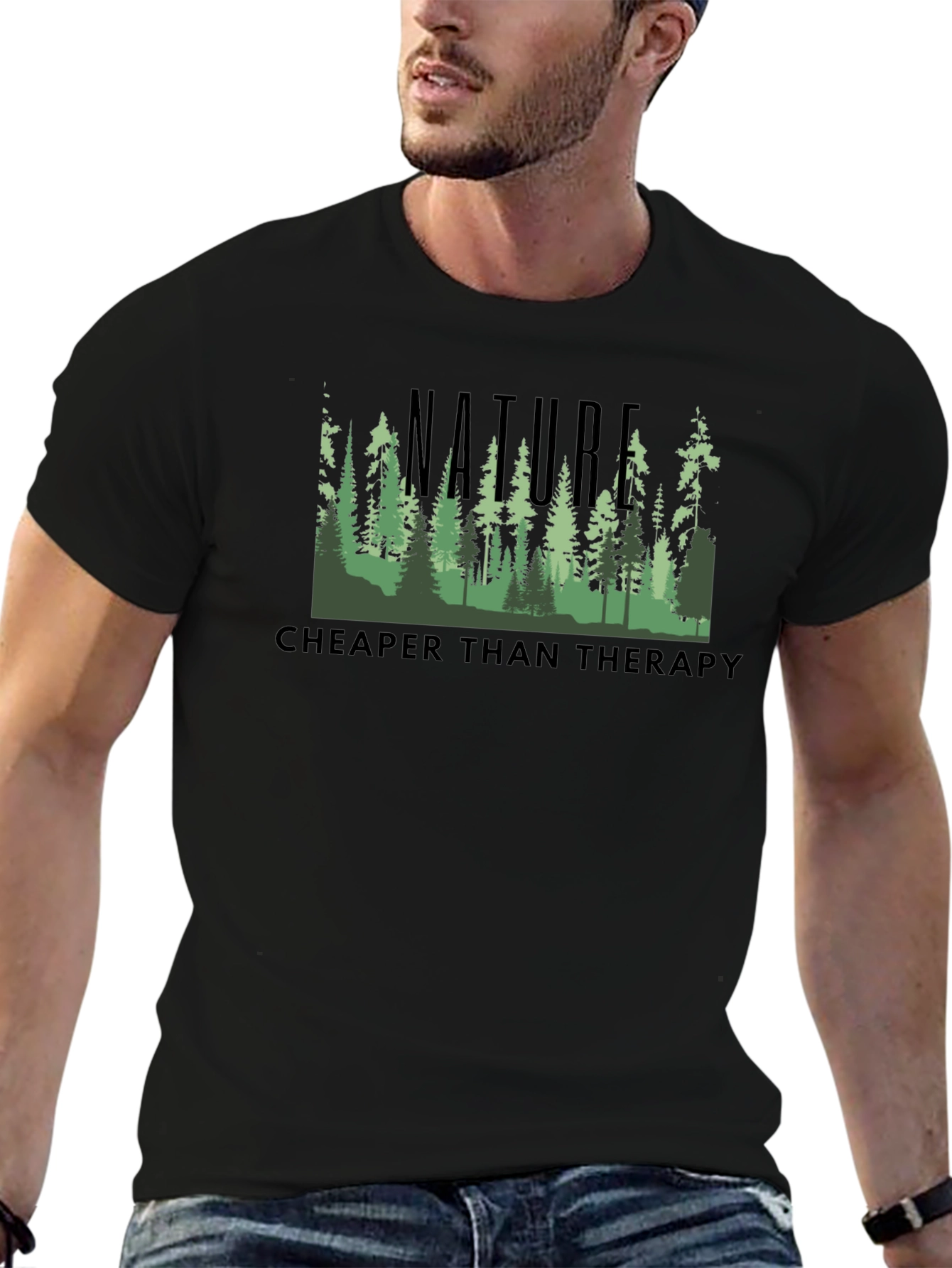 Nature Cheaper Than Therapy T-Shirt