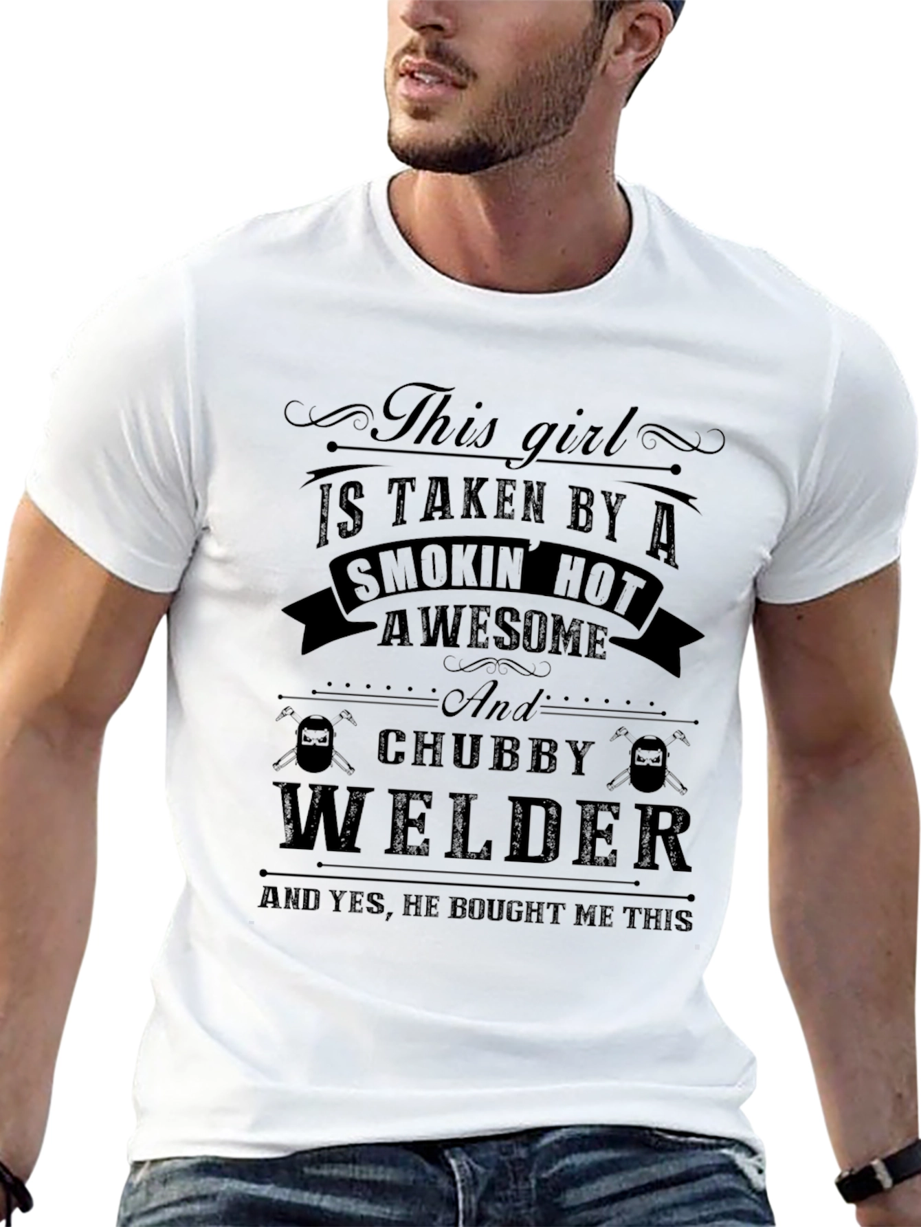This Girl Is Taken By A Welder T-Shirt