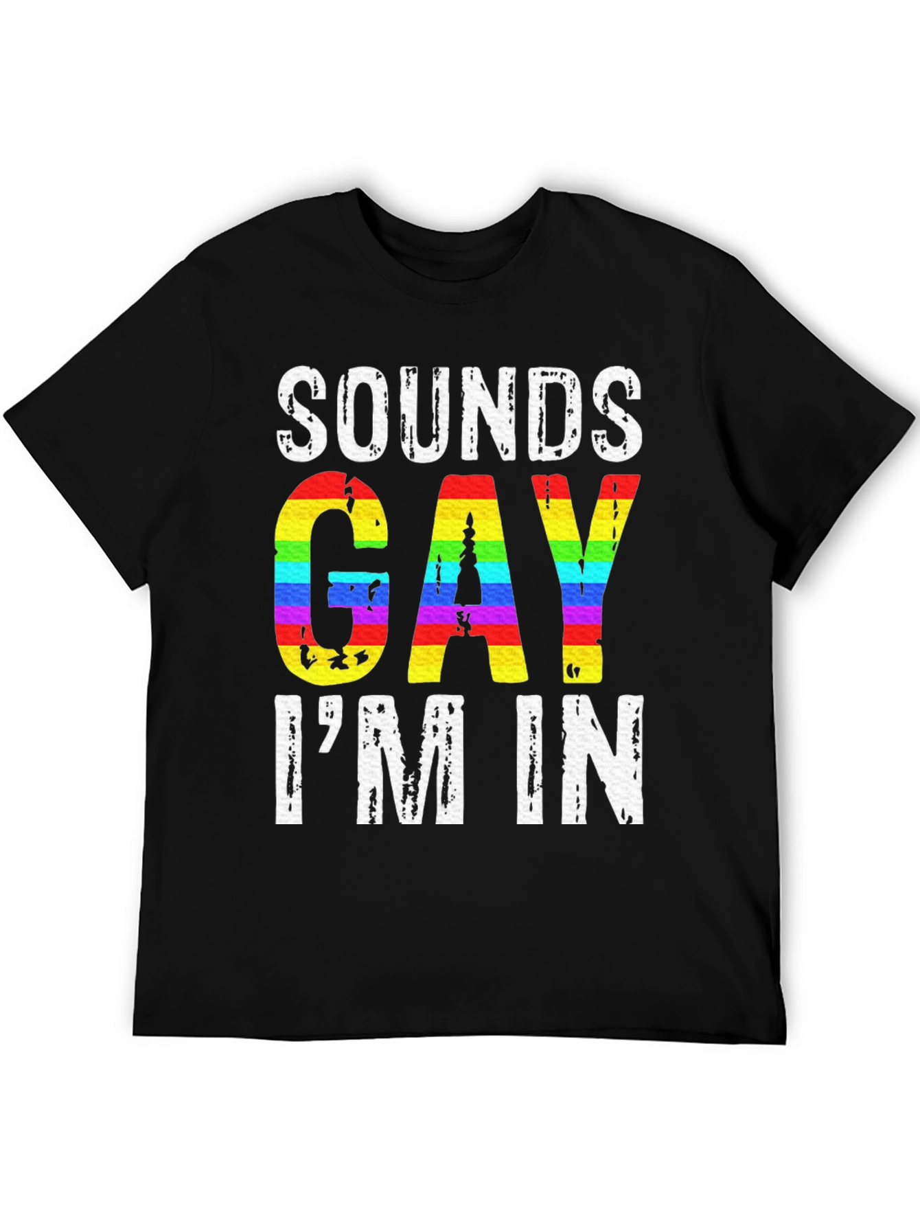 Sounds Gay Im In LGBTQ+ Pride T-Shirt