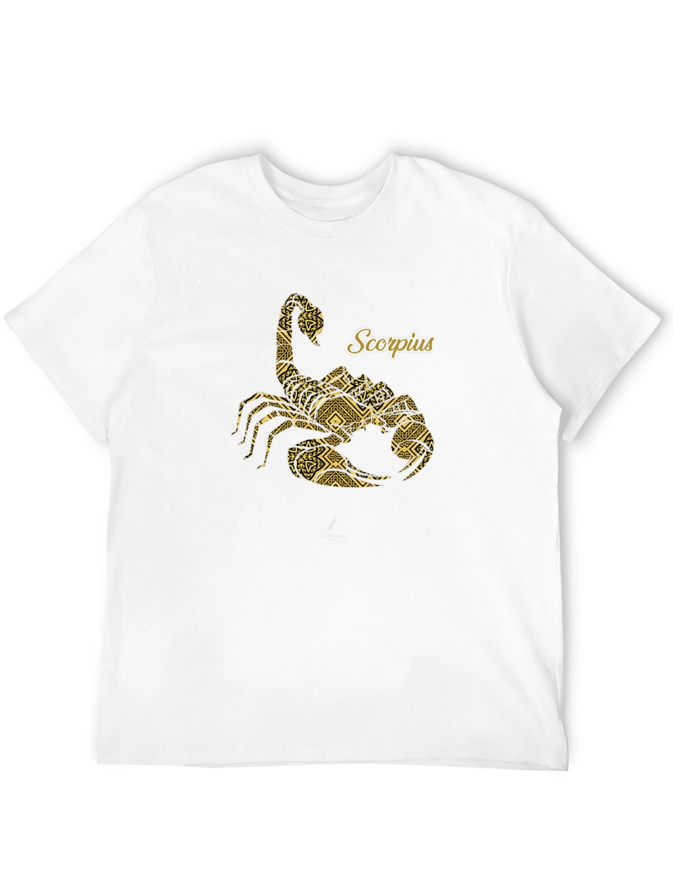 Scorpius Zodiac Graphic Tee - Black