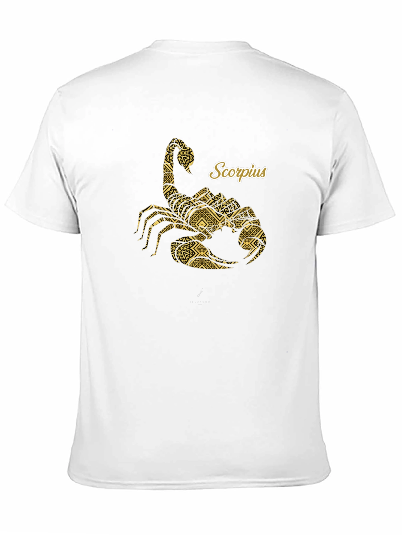 Scorpius Zodiac Graphic Tee - Black