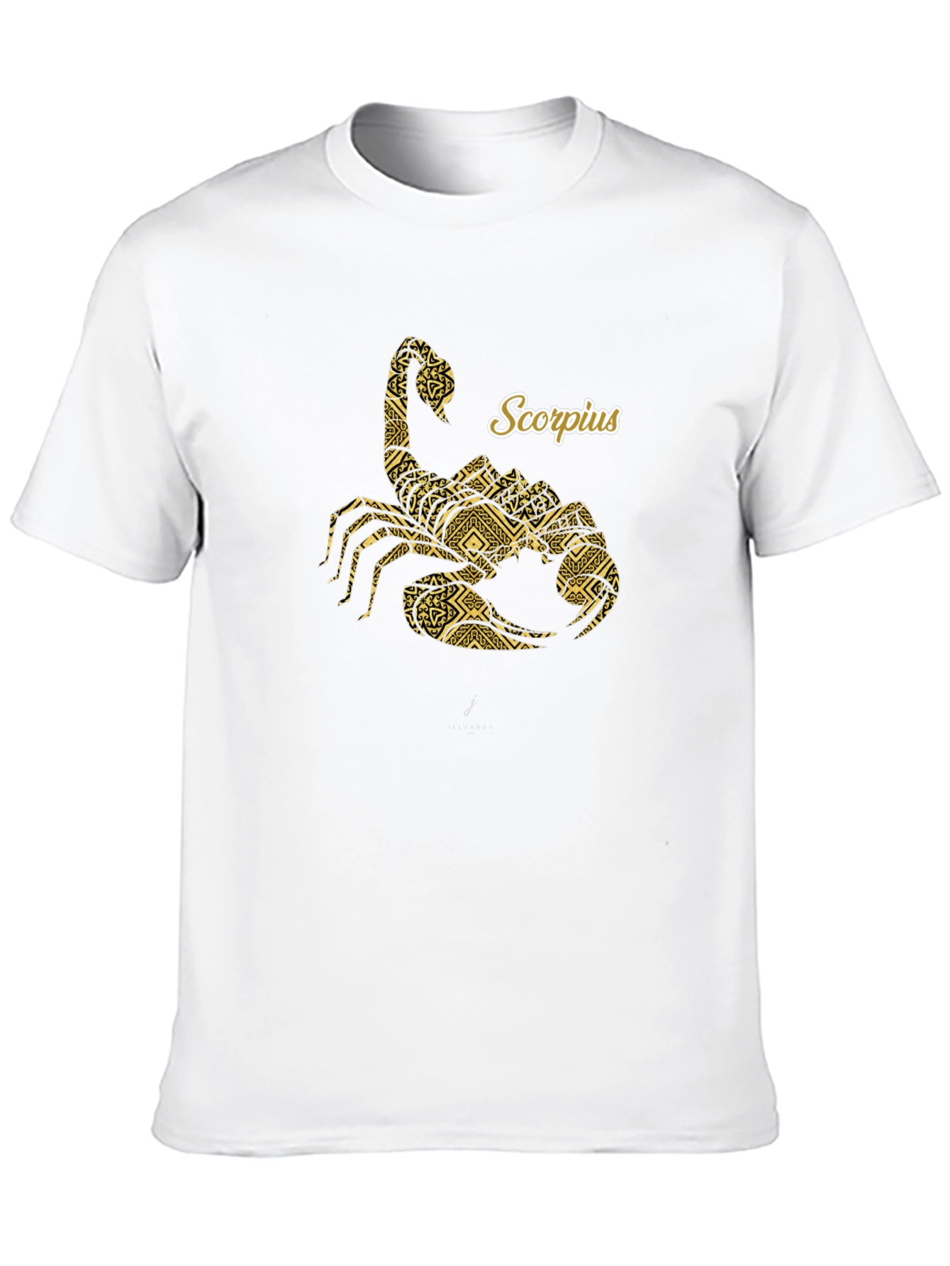 Scorpius Zodiac Graphic Tee - Black