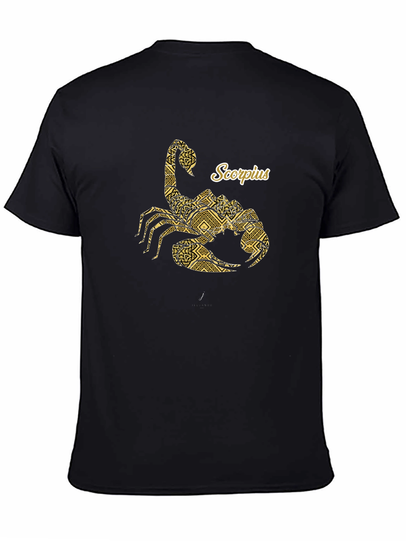 Scorpius Zodiac Graphic Tee - Black