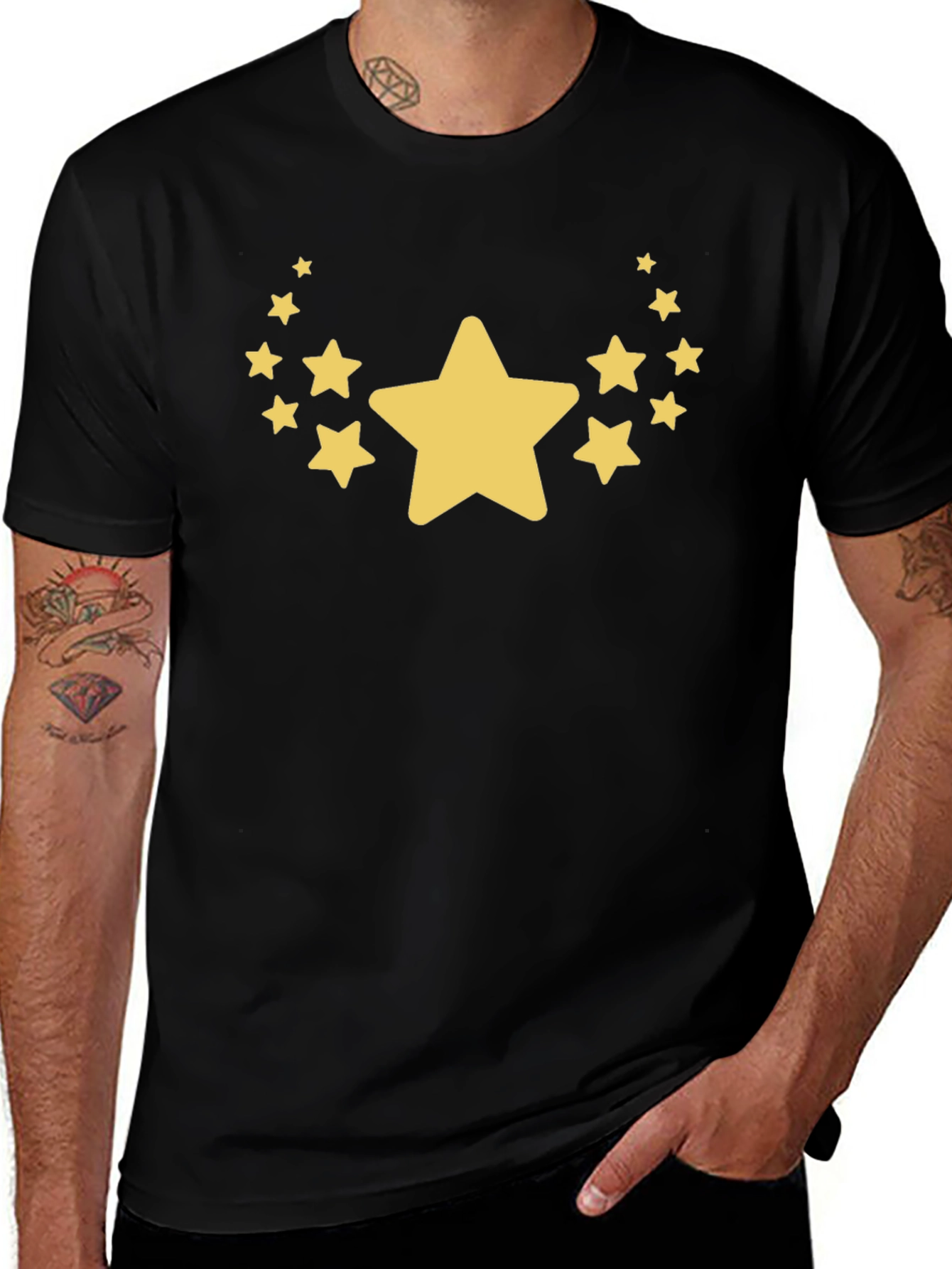 Starry Night Black T-Shirt