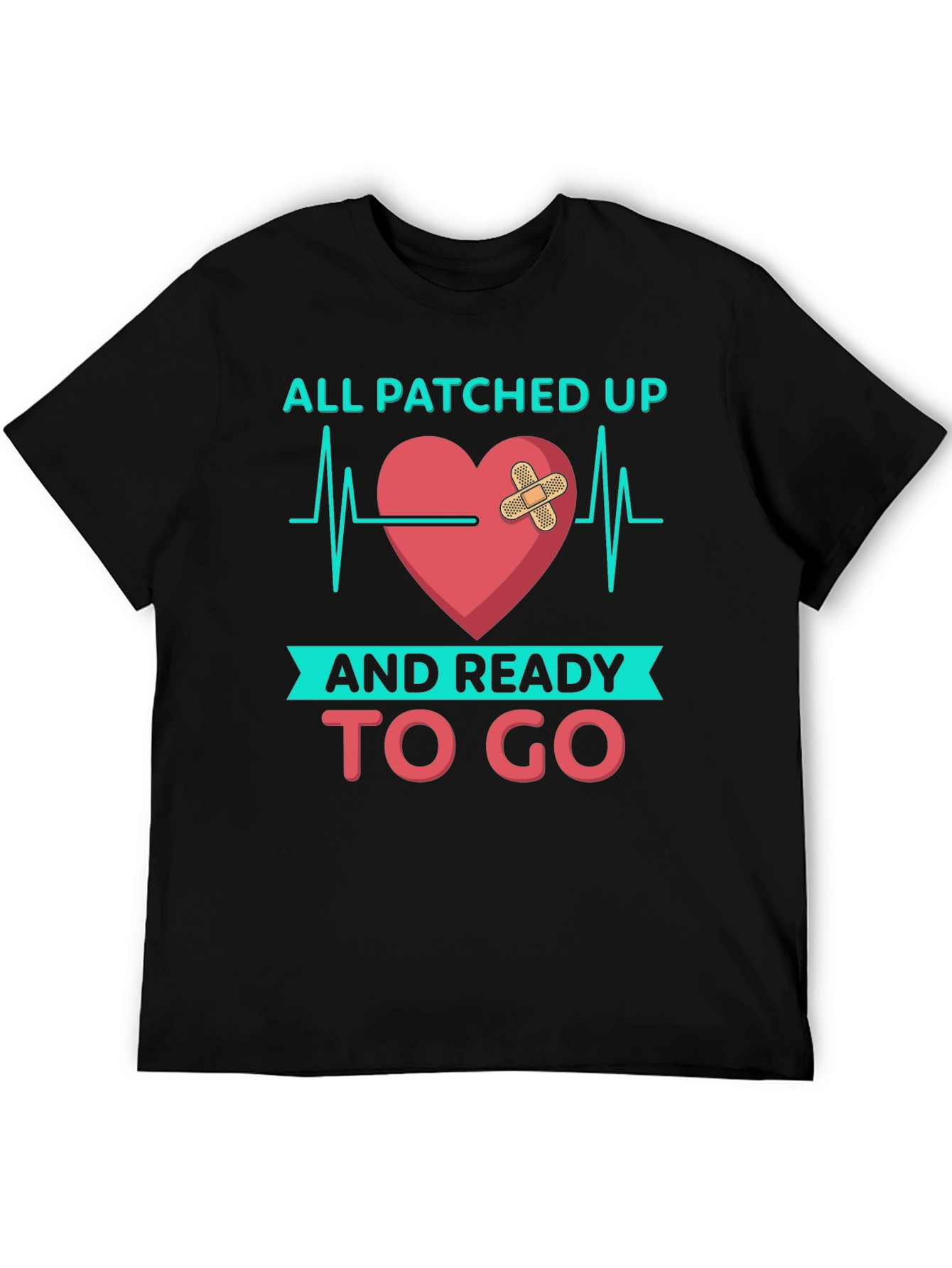 All Patched Up T-Shirt - Ready to Go!