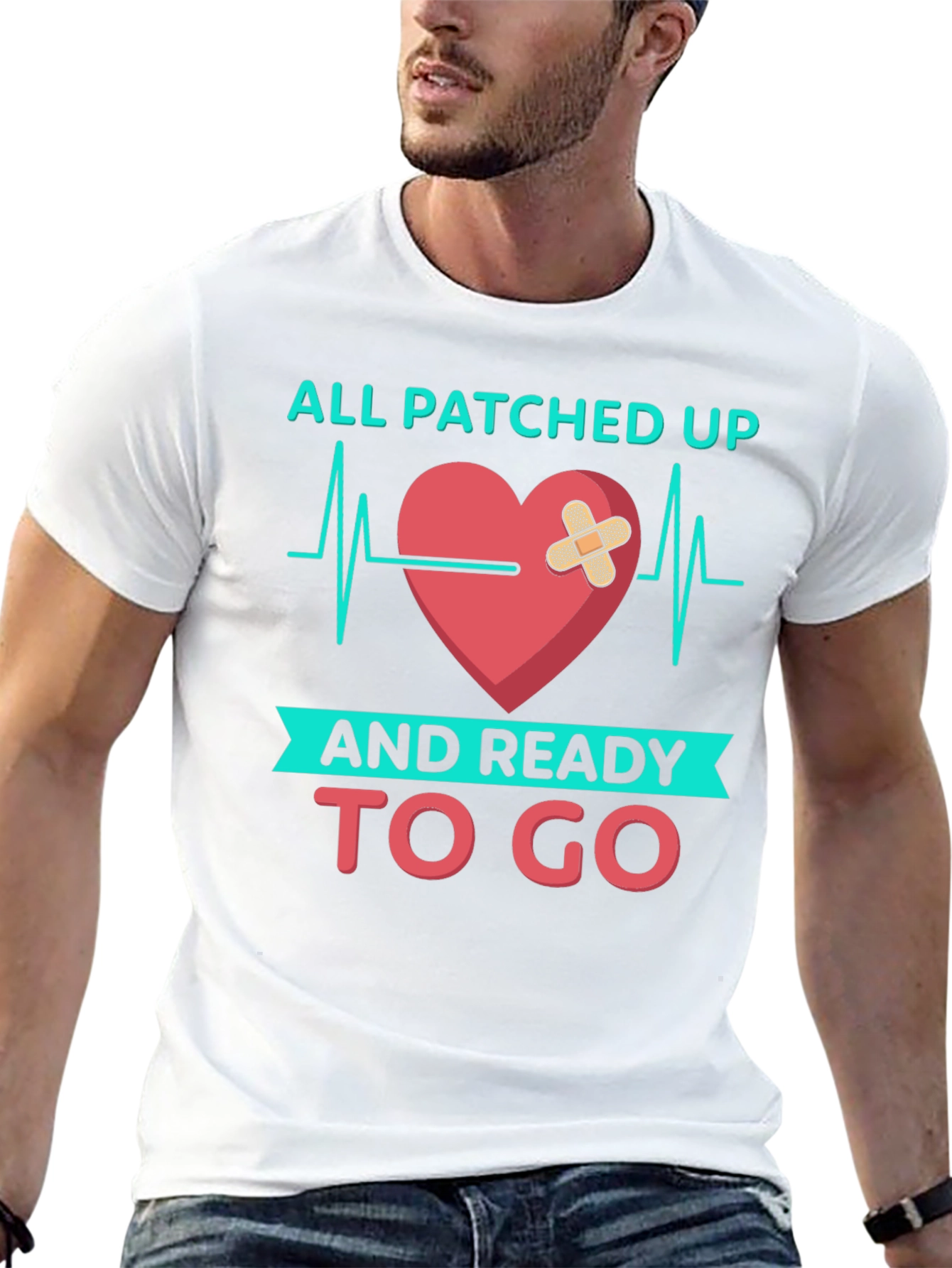 All Patched Up T-Shirt - Ready to Go!