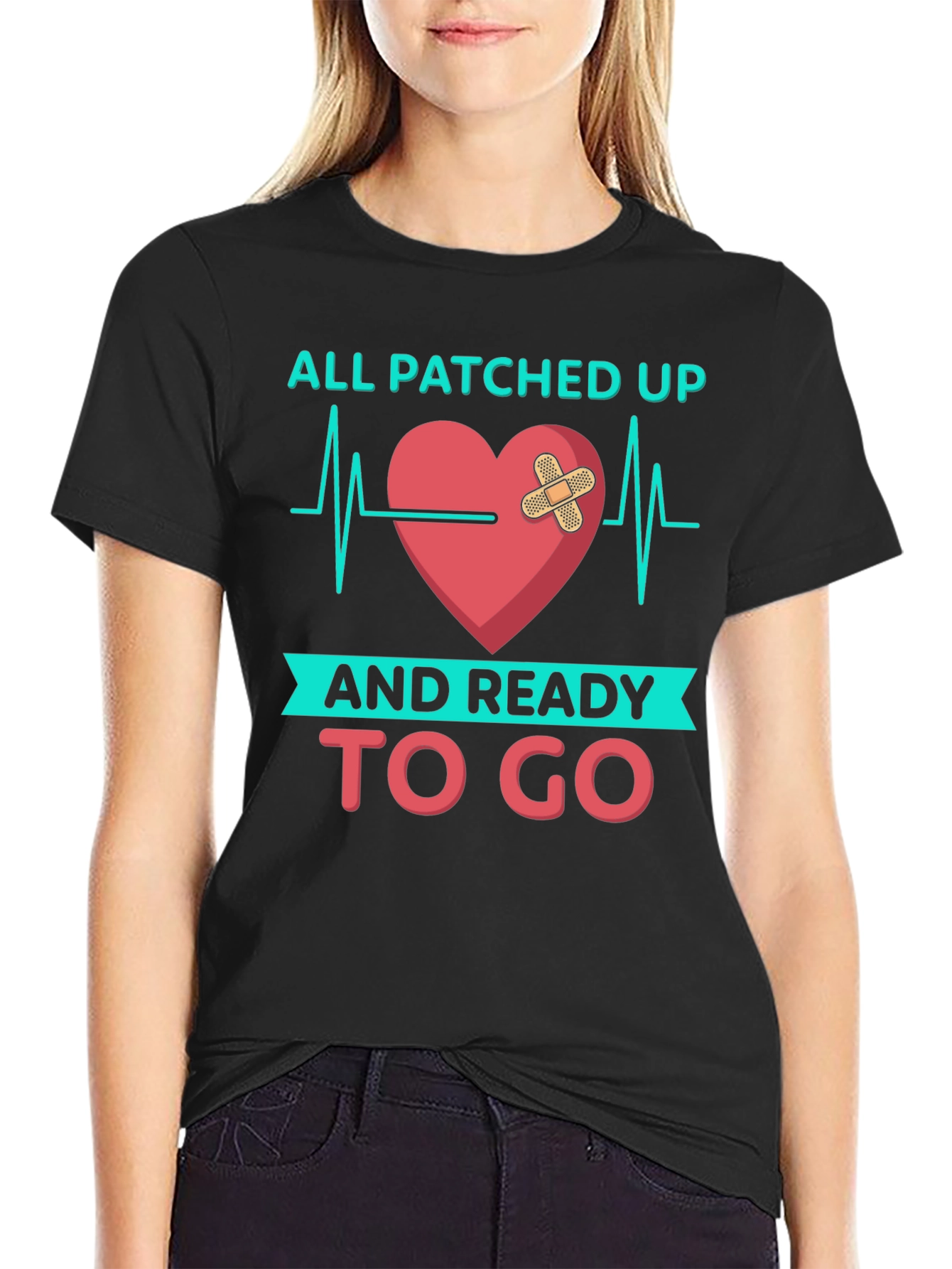 All Patched Up T-Shirt - Ready to Go!