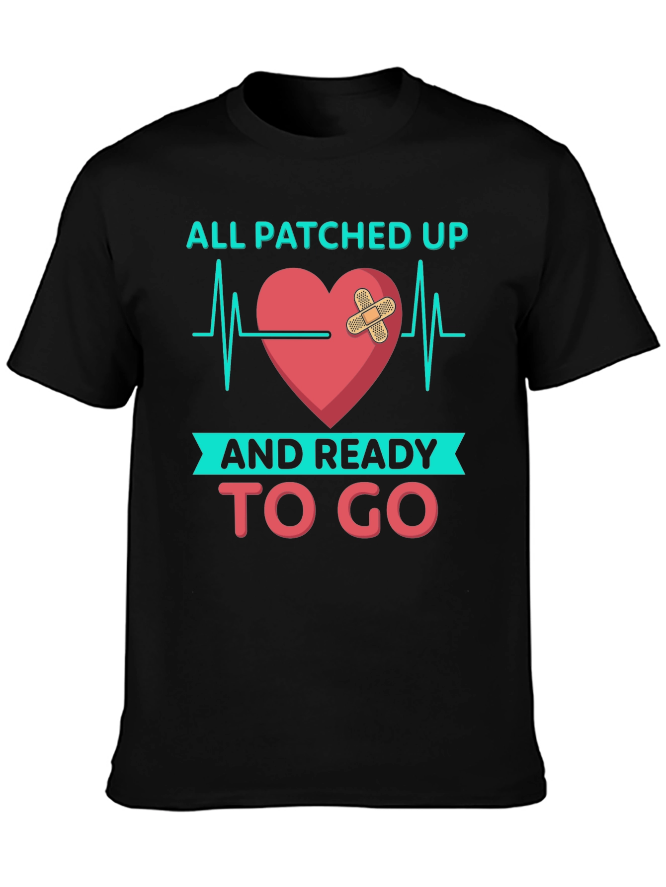 All Patched Up T-Shirt - Ready to Go!