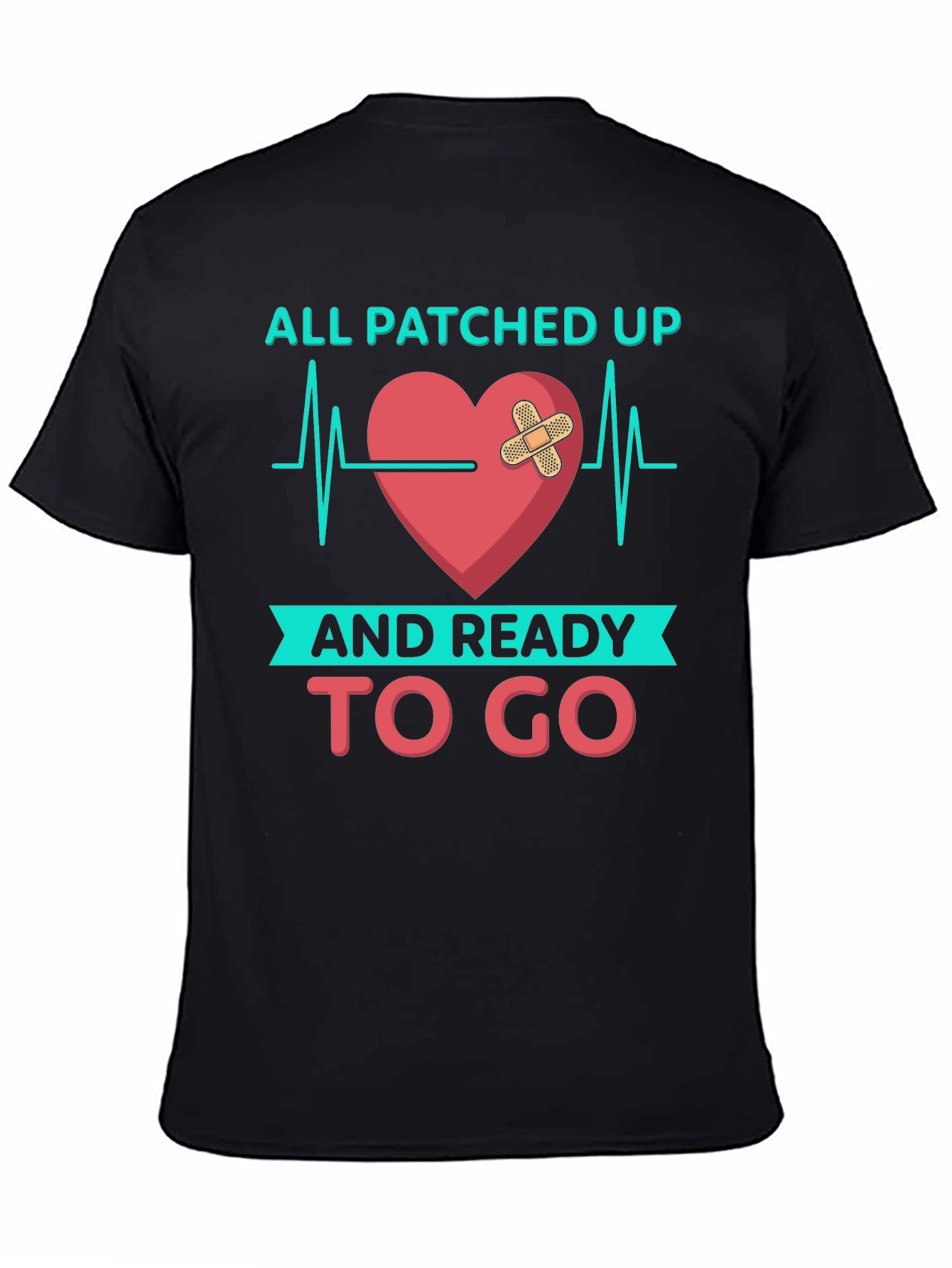 All Patched Up T-Shirt - Ready to Go!