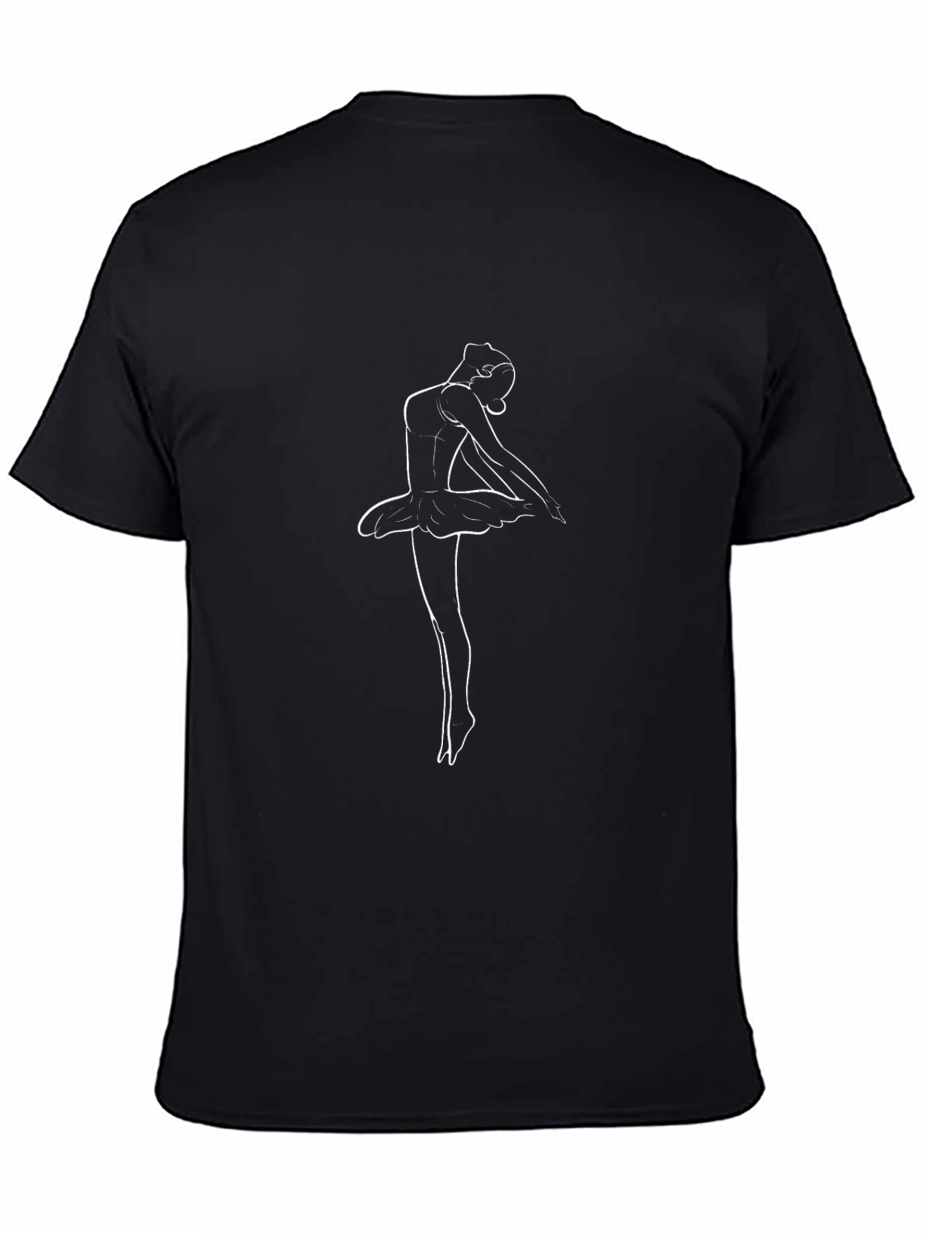Ballerina Graphic Tee - Classic Dance Style