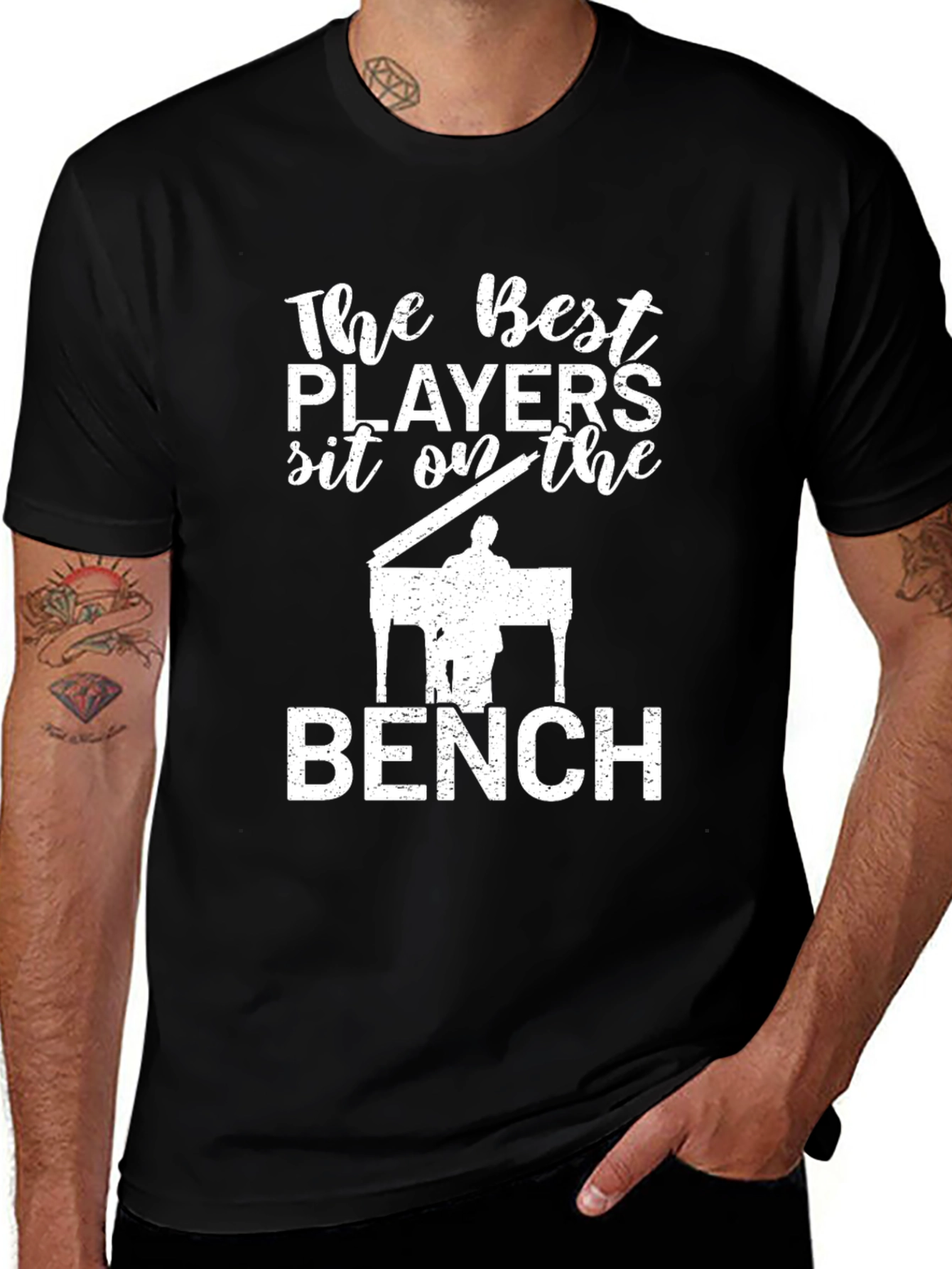 The Best Players Piano T-Shirt