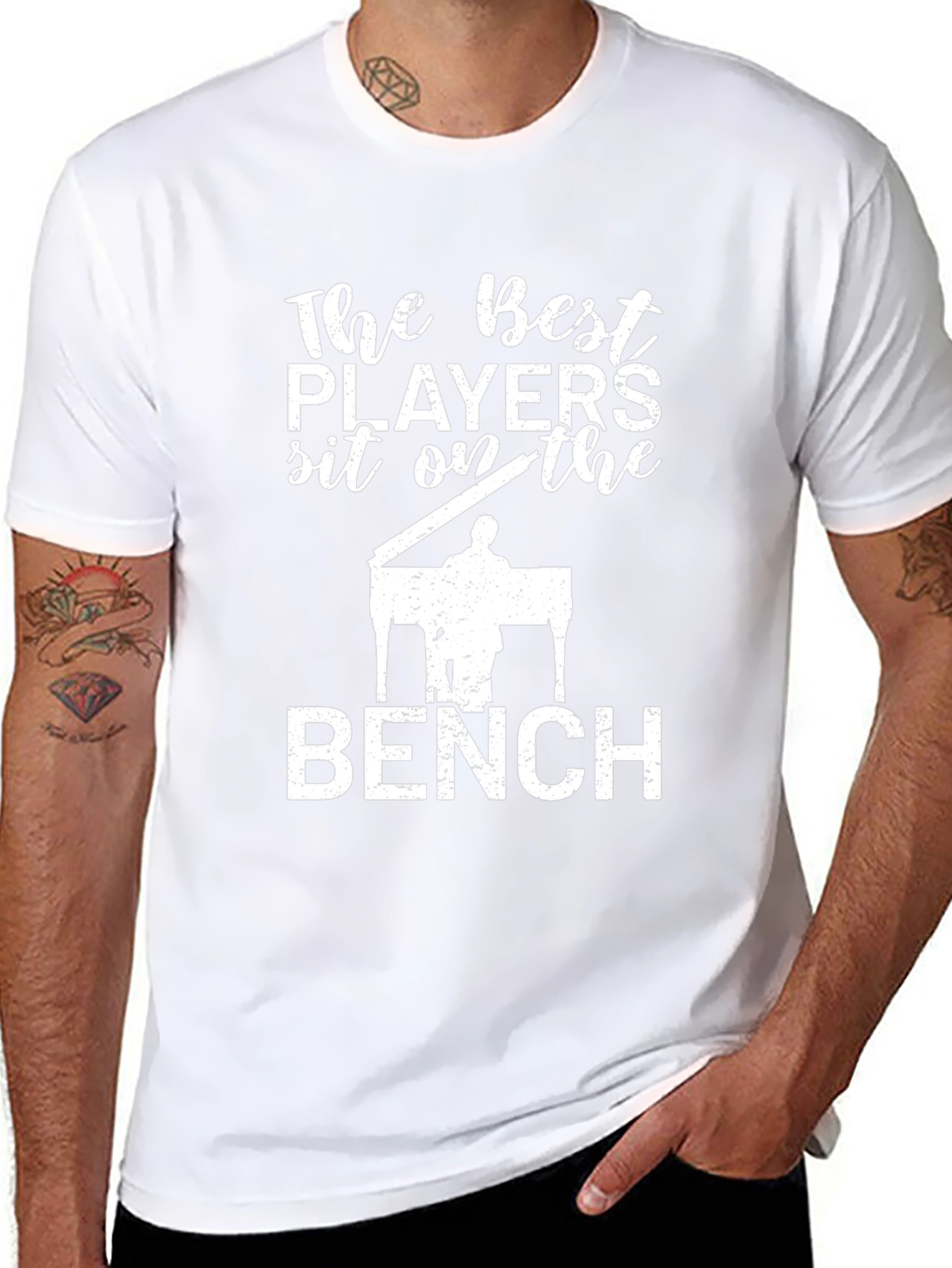 The Best Players Piano T-Shirt