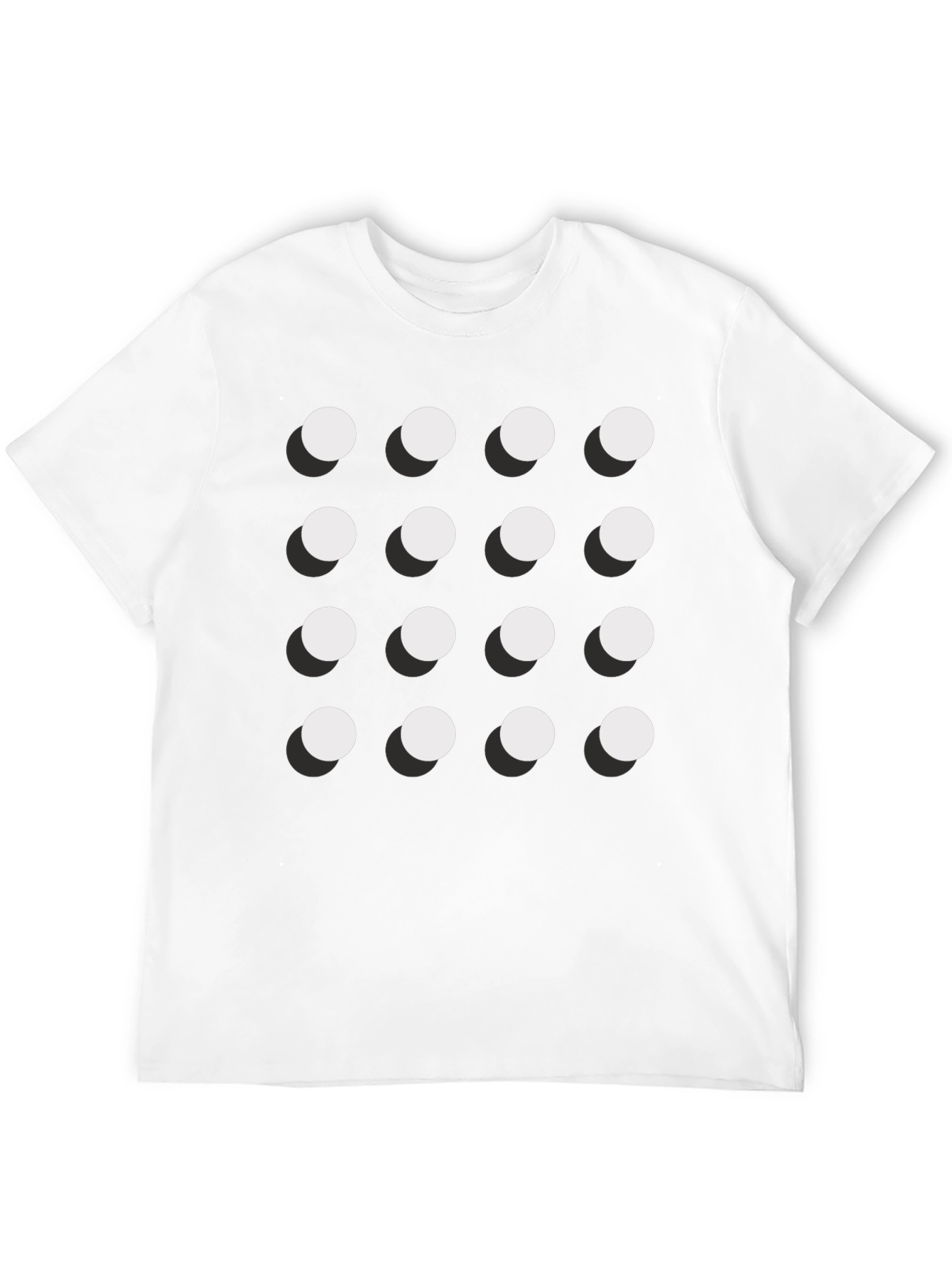 Geometric Dot Matrix Tee