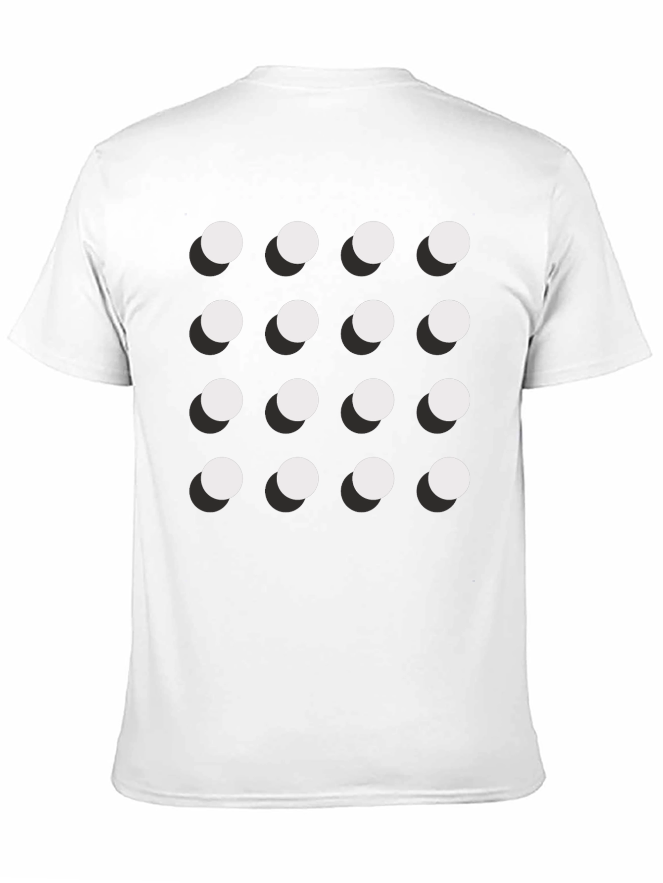 Geometric Dot Matrix Tee