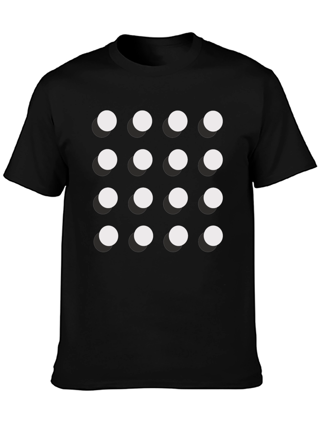 Geometric Dot Matrix Tee